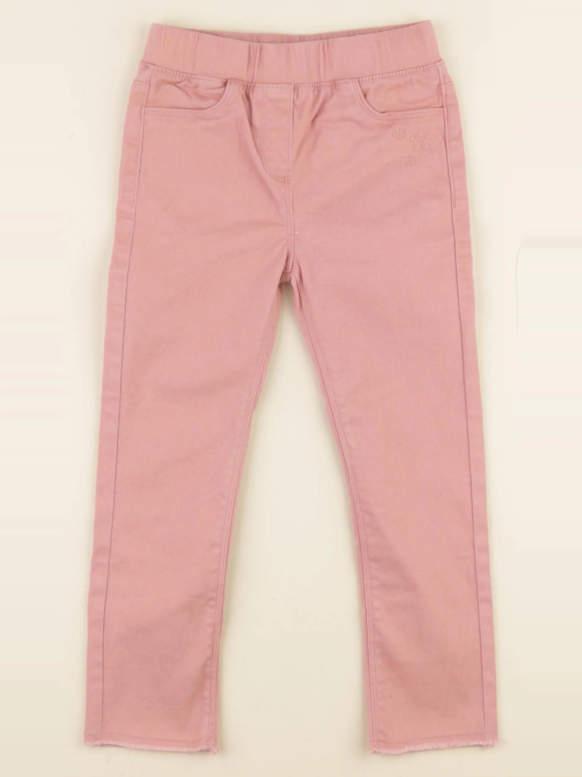 Vertbaudet - jegging rose - 5 ans