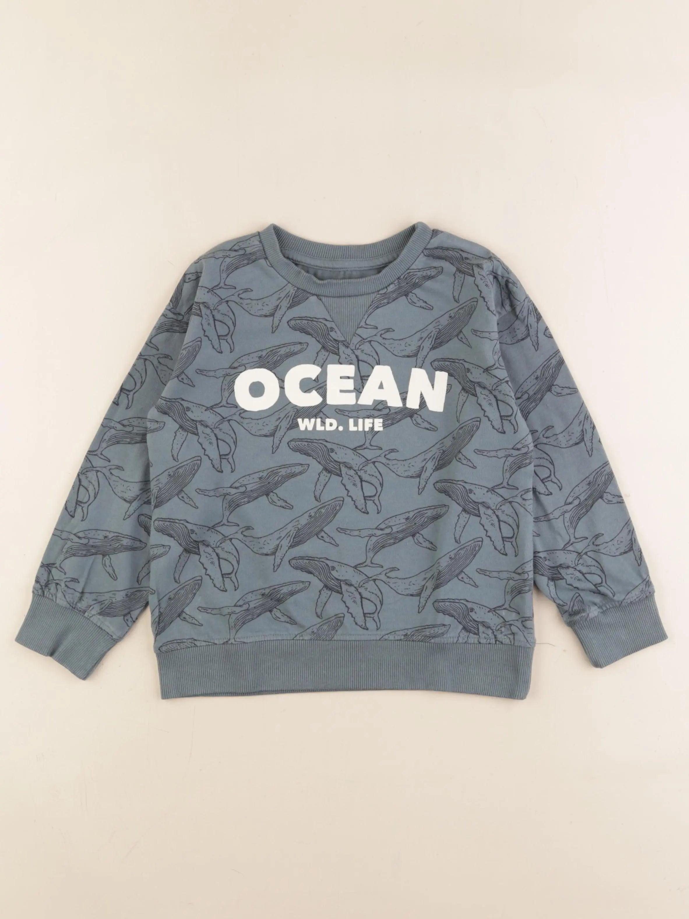 Vertbaudet - tee-shirt bleu - 6 ans