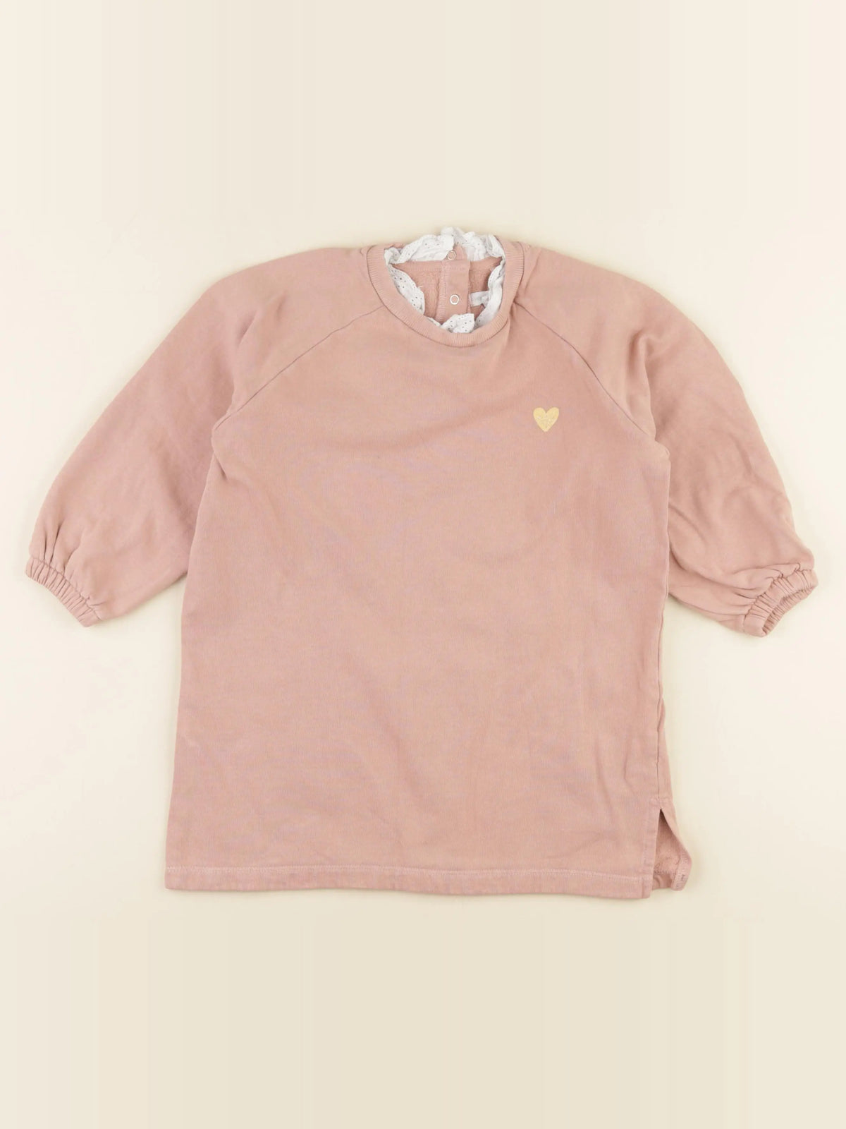 Vertbaudet - robe rose - 6 ans