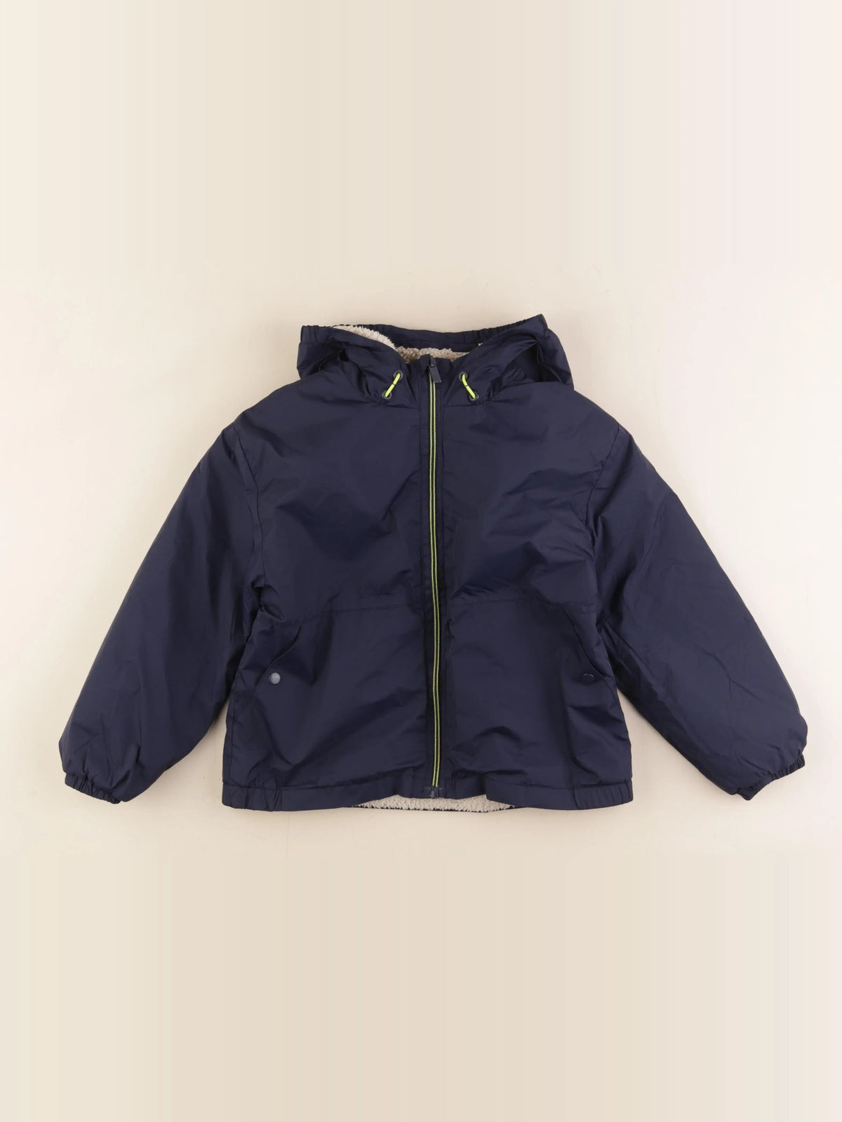 Vertbaudet - imperméable bleu - 6 ans