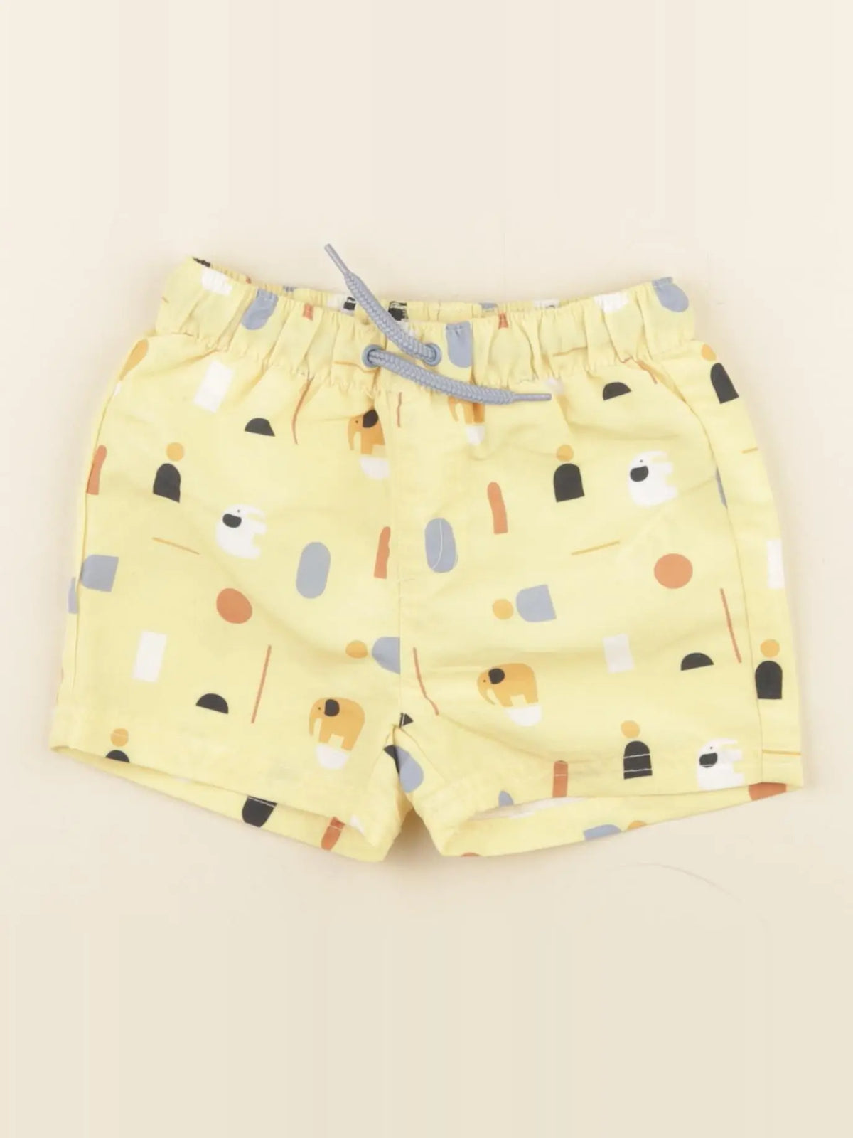 Vertbaudet - maillot de bain jaune - 12 mois