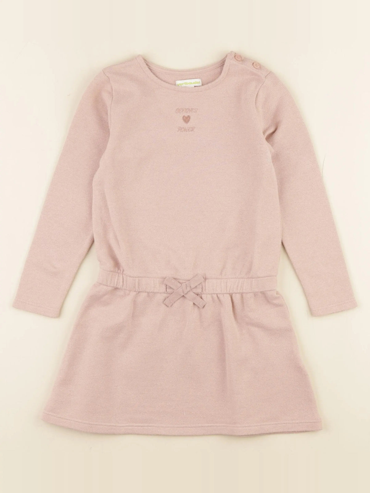 Vertbaudet - robe rose - 5 ans