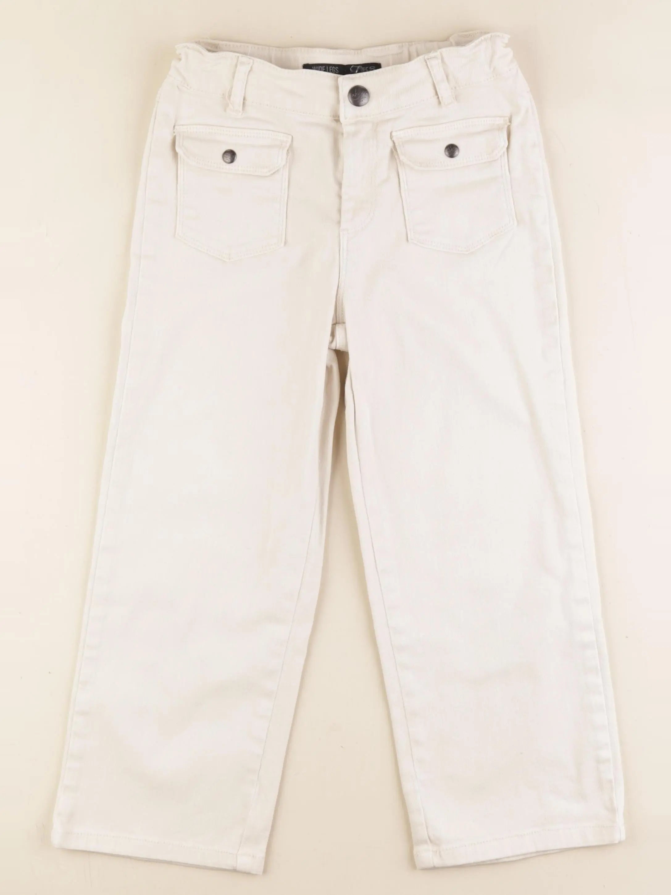 IKKS - jean beige - 8 ans