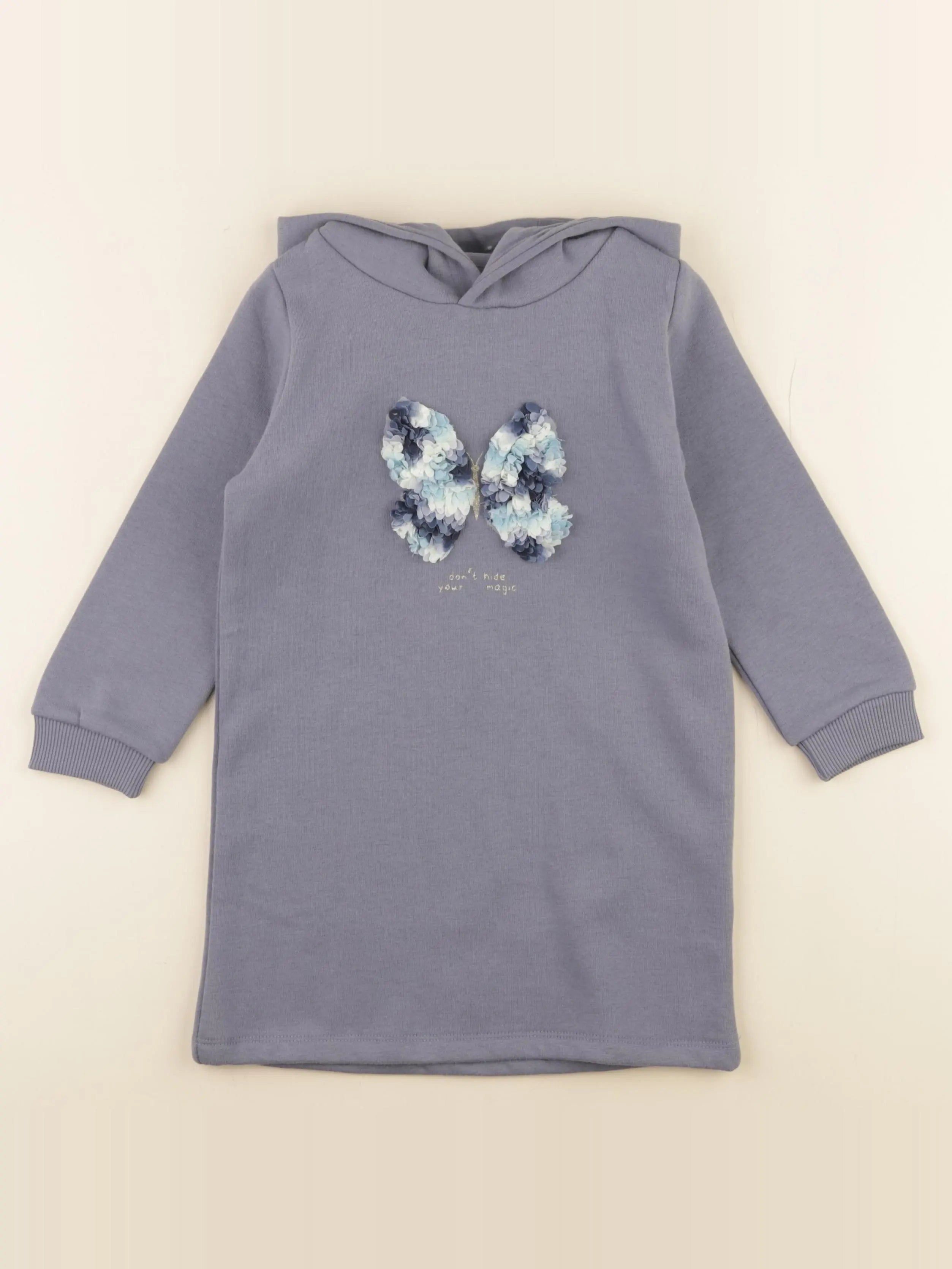 Vertbaudet - robe bleu - 5 ans