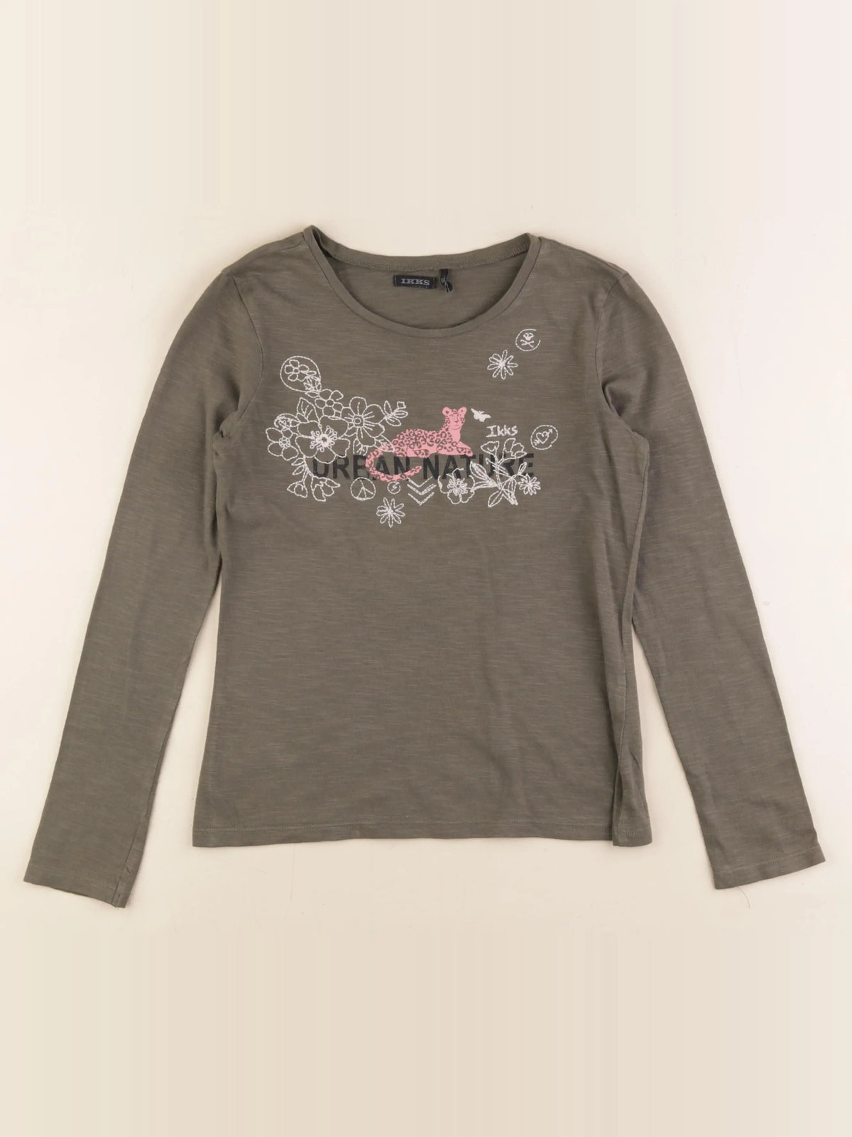 IKKS - tee-shirt vert - 10 ans