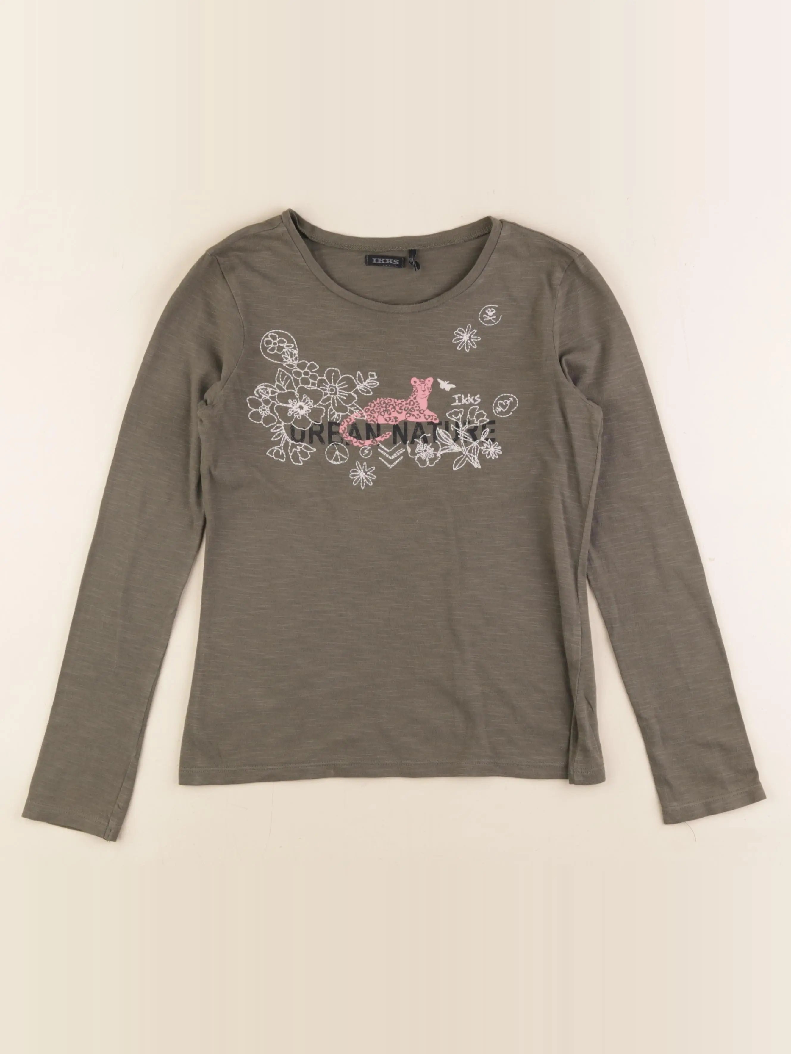 IKKS - tee-shirt vert - 10 ans