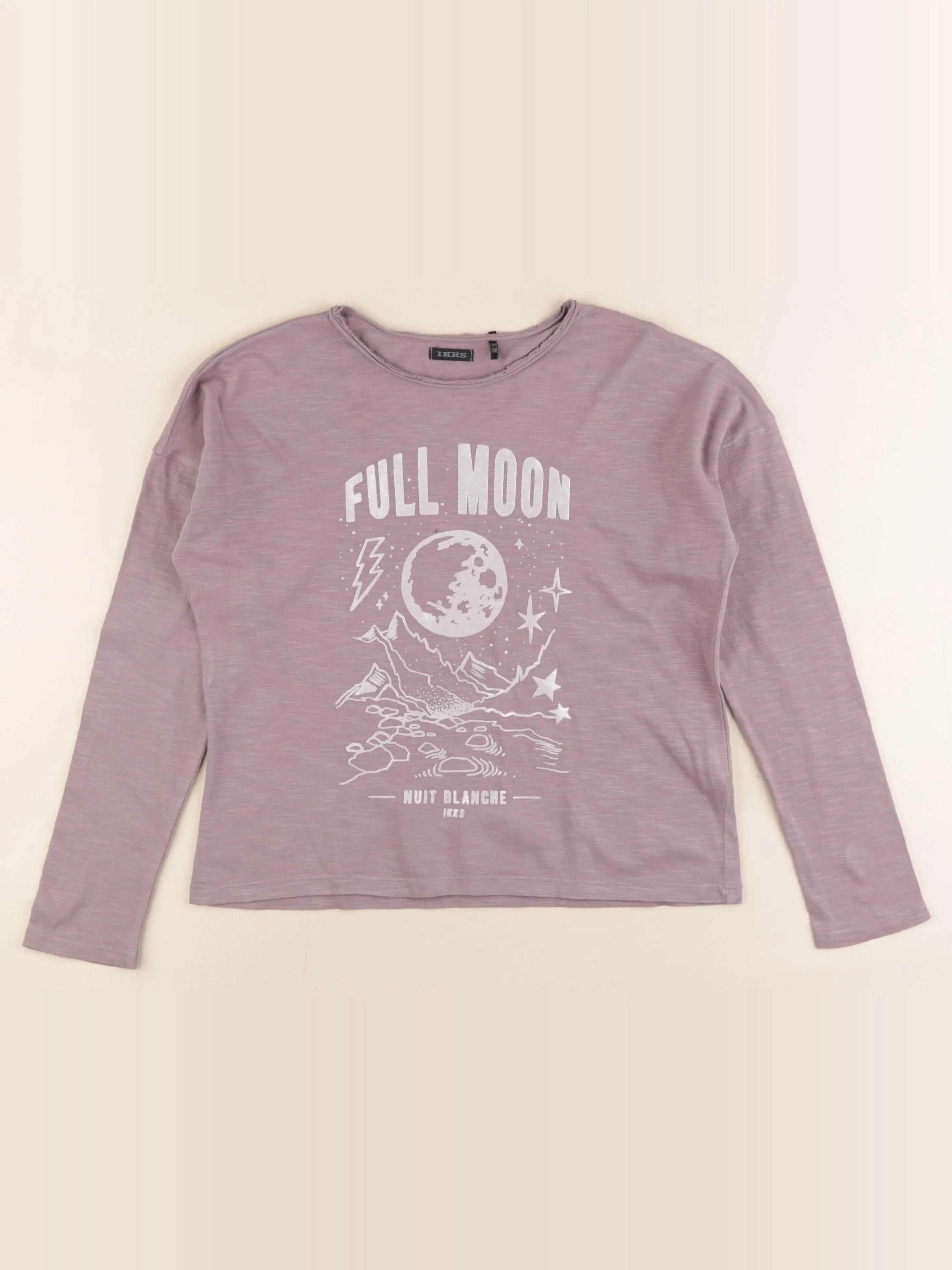 IKKS - tee-shirt violet - 10 ans