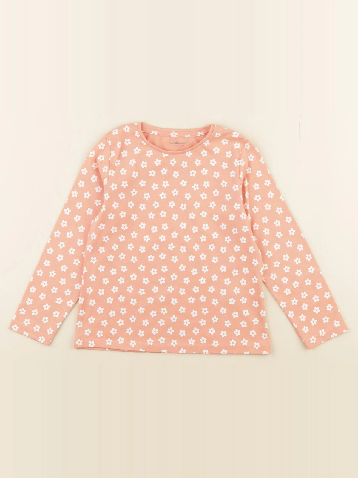 Vertbaudet - tee-shirt rose - 5 ans