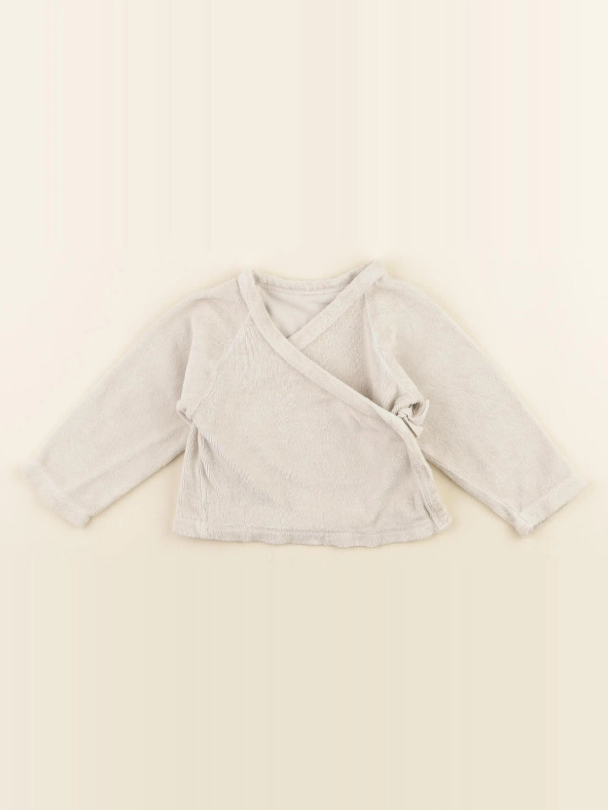 Poudre Organic - gilet beige - 3 mois