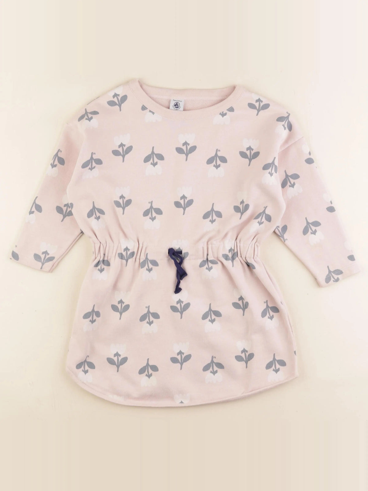 Petit Bateau - robe rose - 5 ans