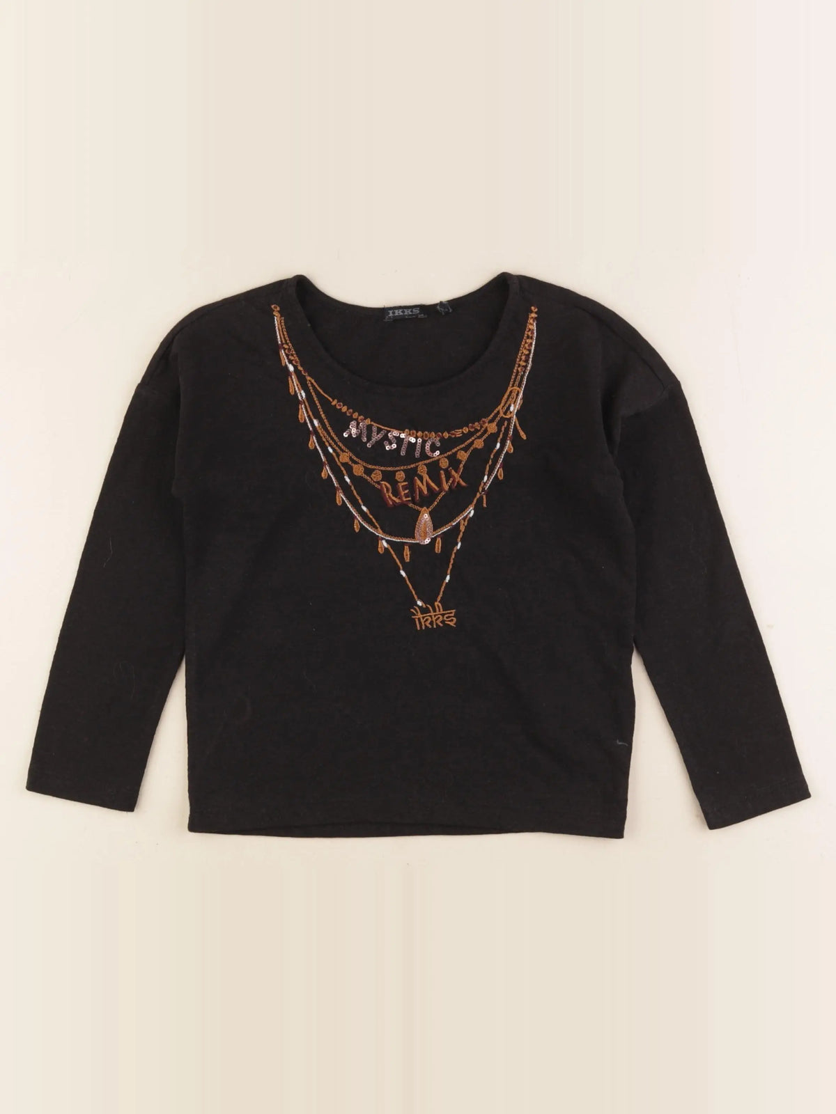 IKKS - tee-shirt noir - 5 ans