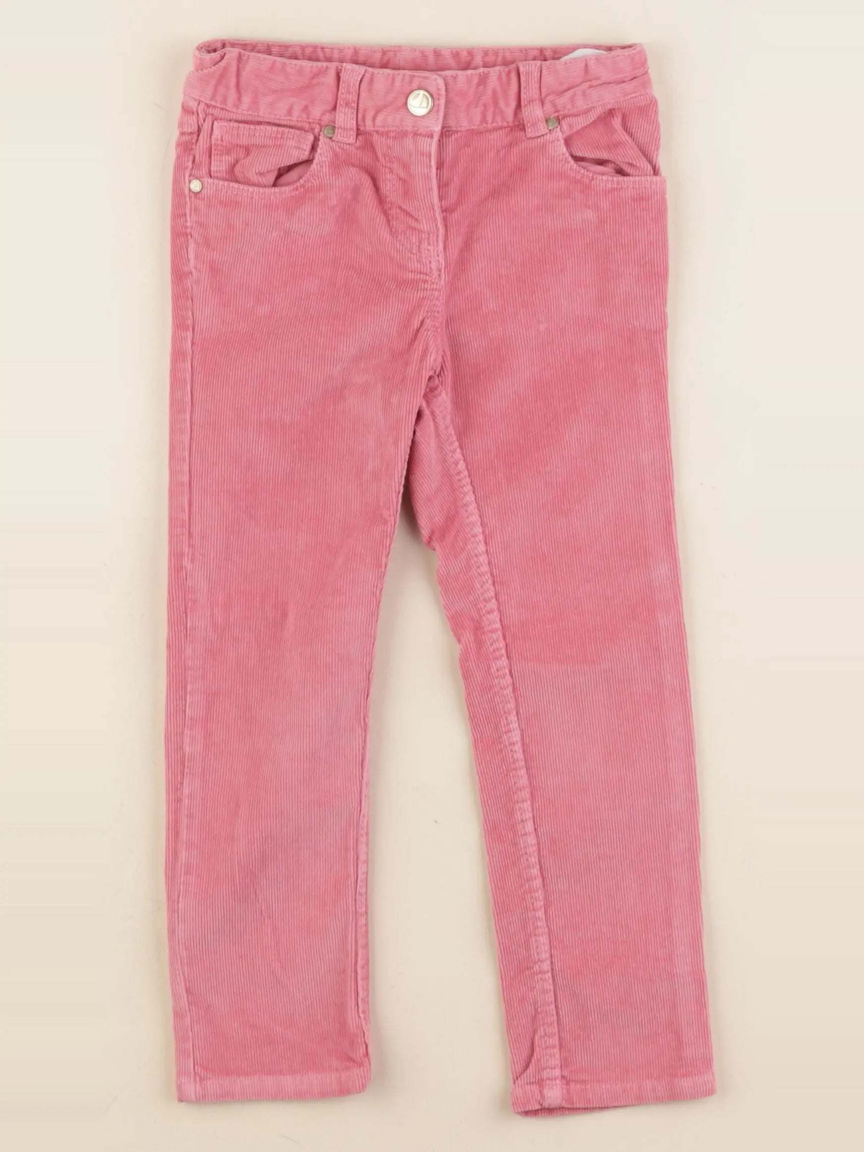 Petit Bateau - pantalon rose - 4 ans