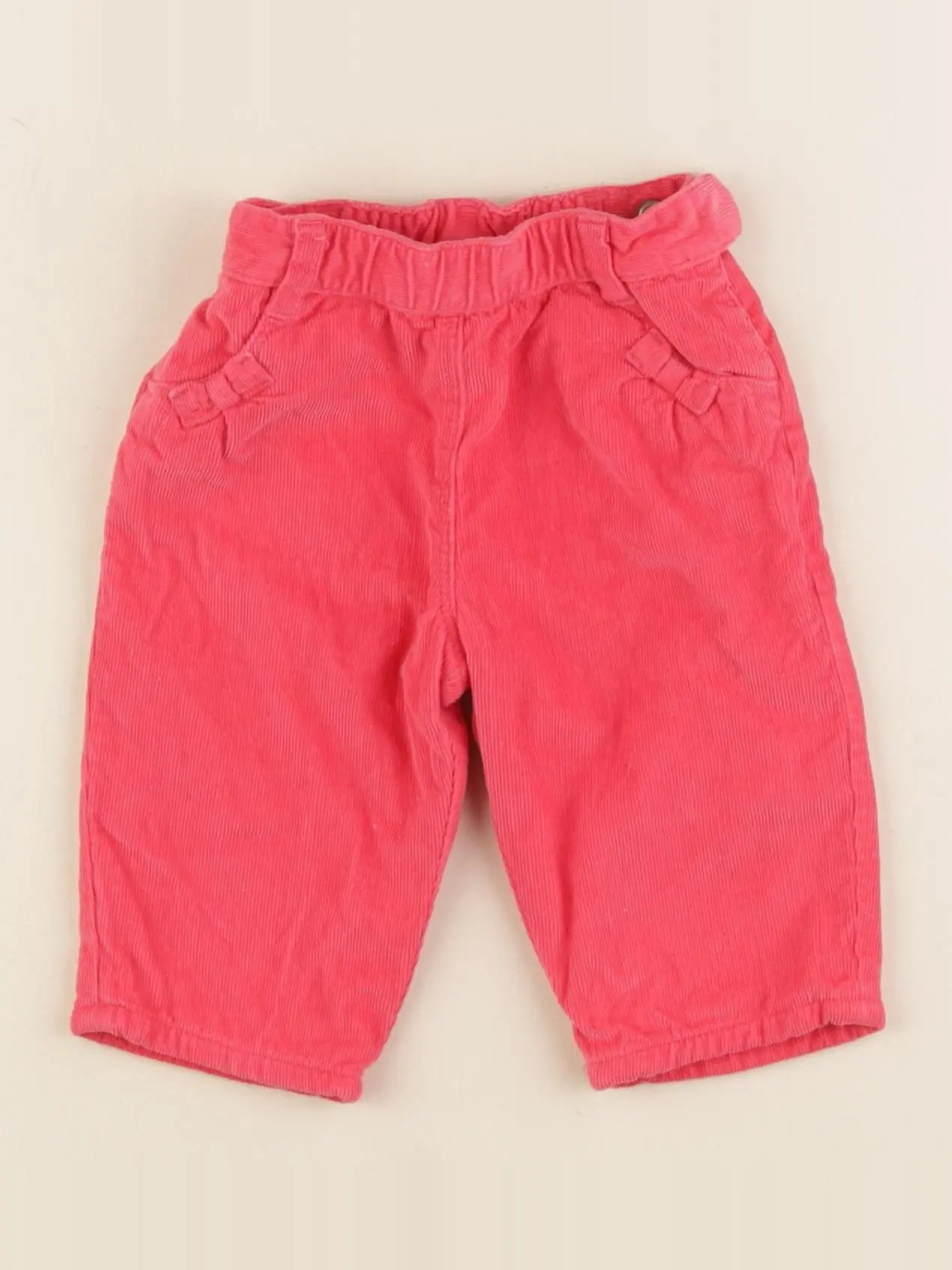 Petit Bateau - pantalon rose - 3 mois