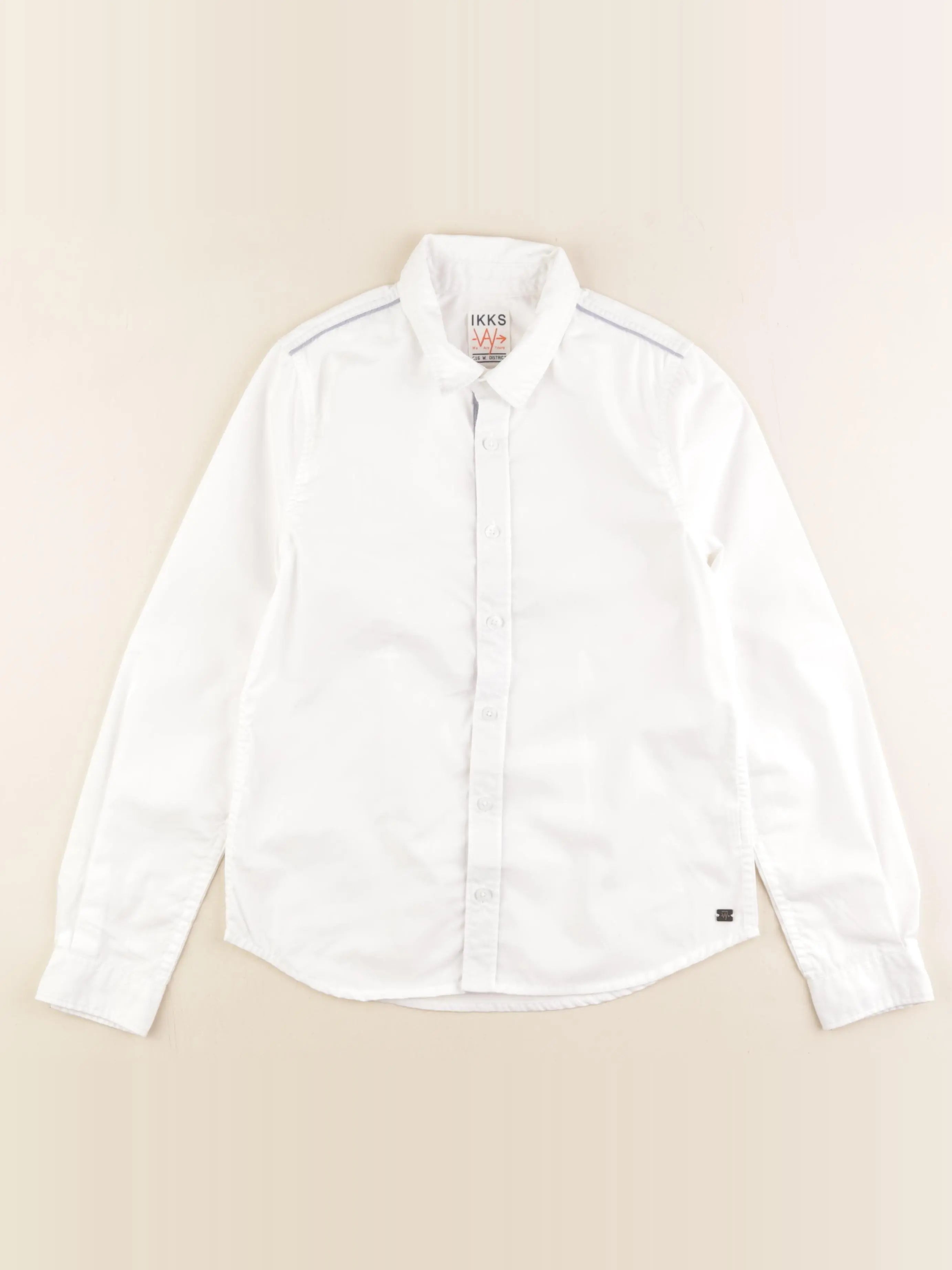 IKKS - chemise blanc - 10 ans