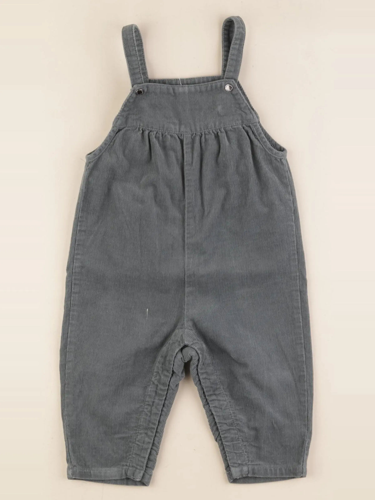 Vertbaudet - salopette vert - 12 mois