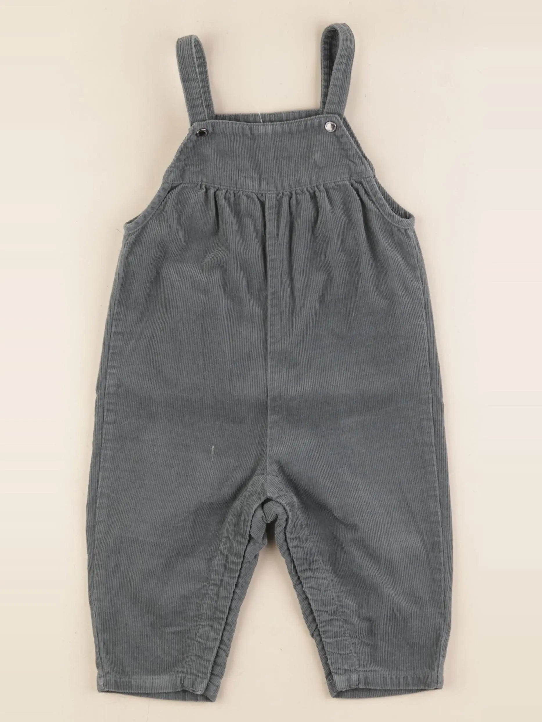 Vertbaudet - salopette vert - 12 mois