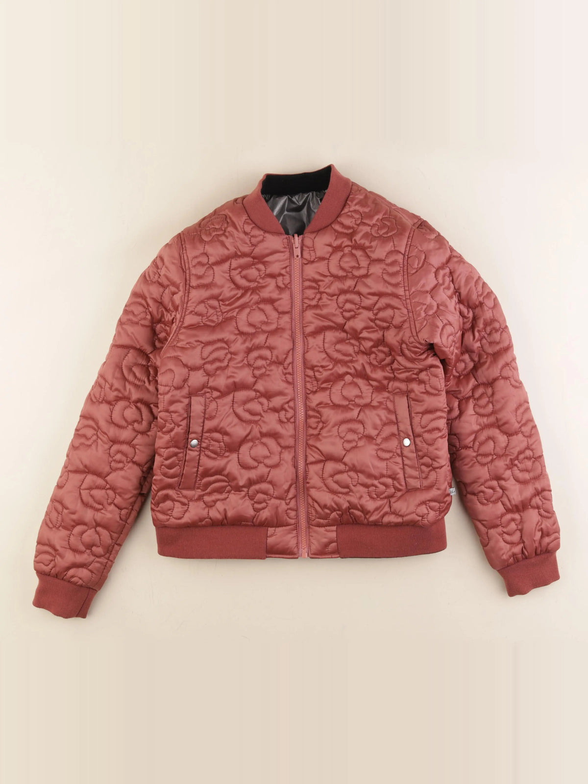 IKKS - doudoune réversible argent - 14 ans