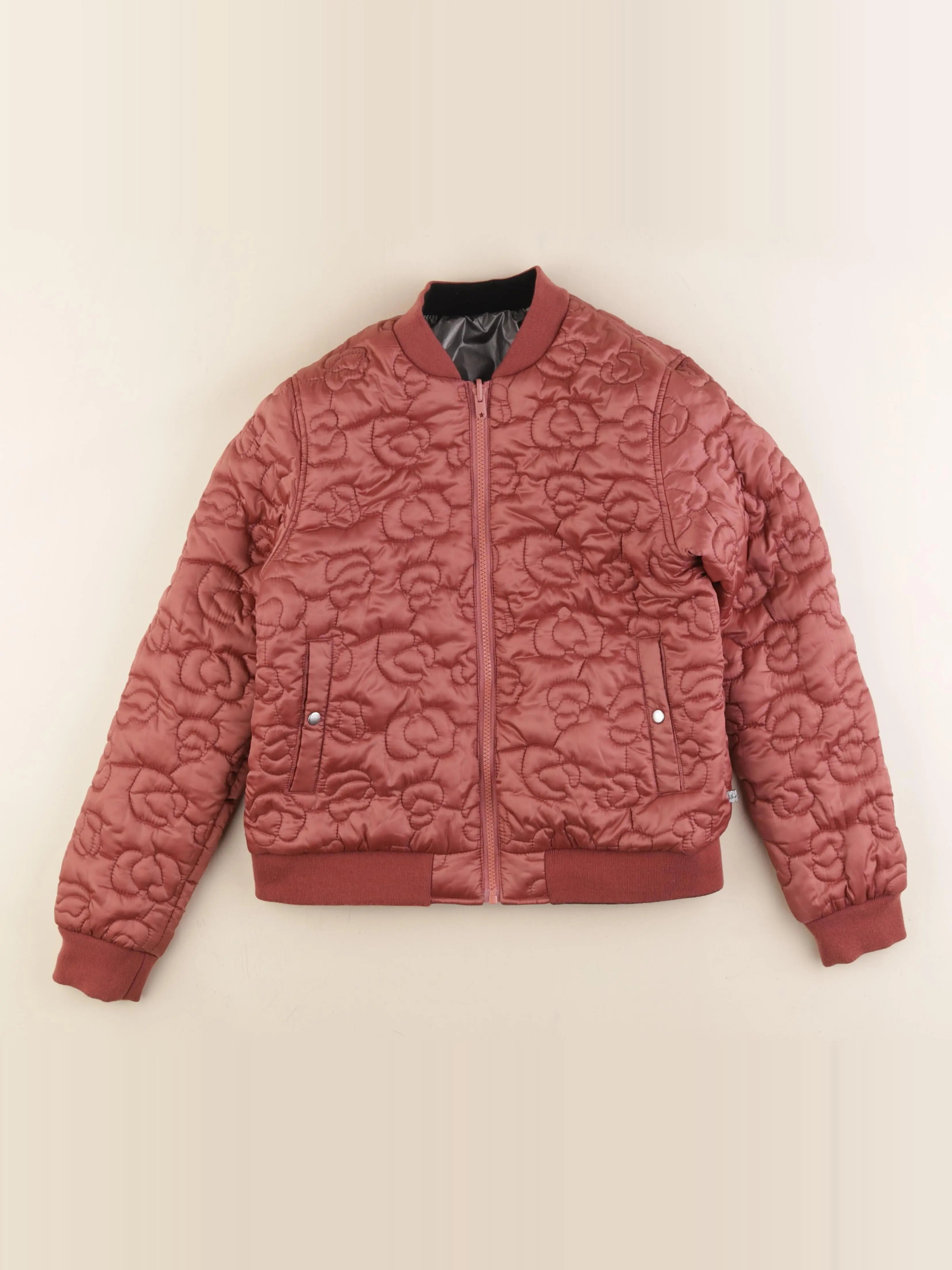 IKKS - doudoune réversible argent - 14 ans