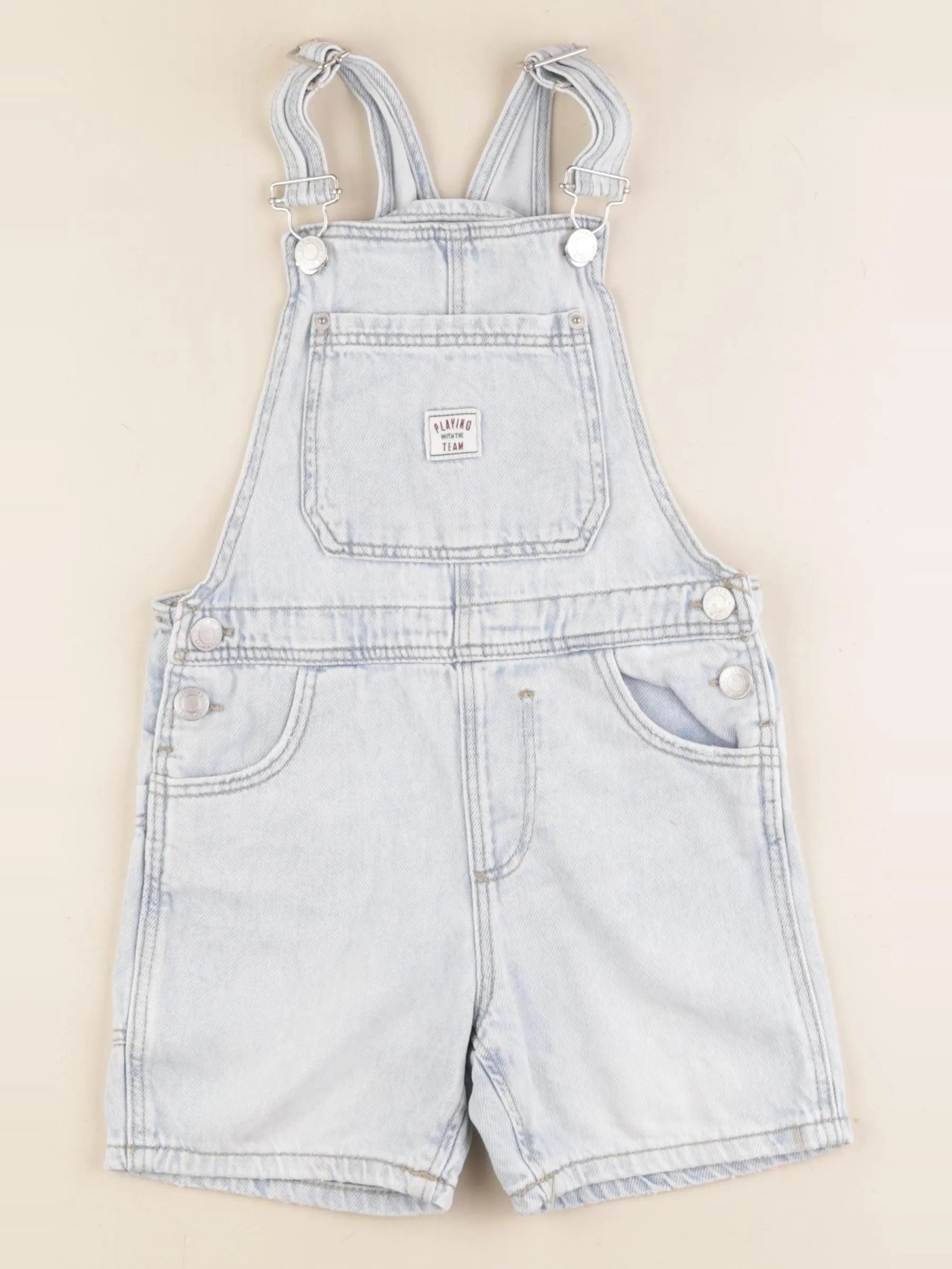 Zara - salopette bleu - 4 ans