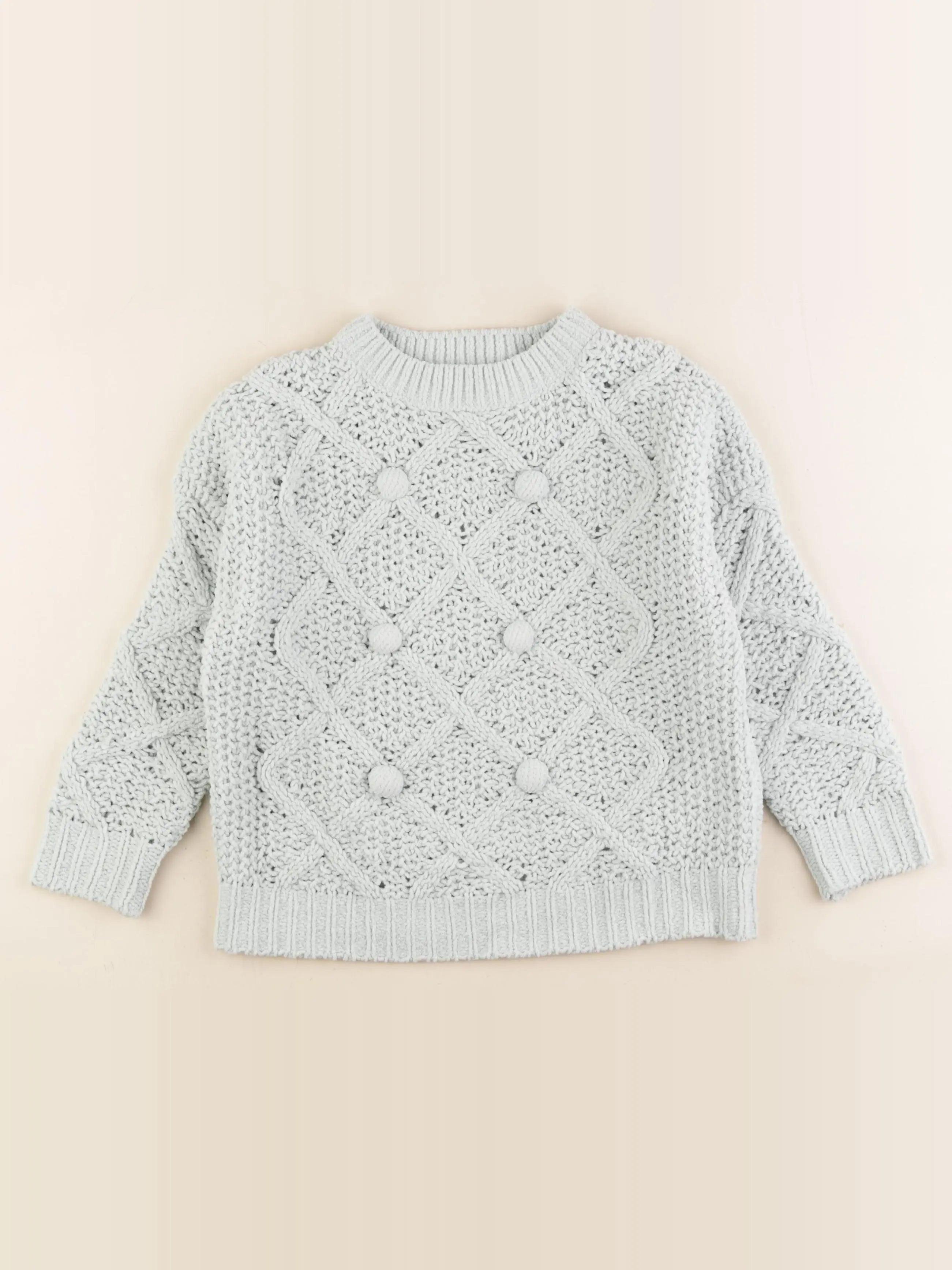 Vertbaudet - pull vert - 6 ans