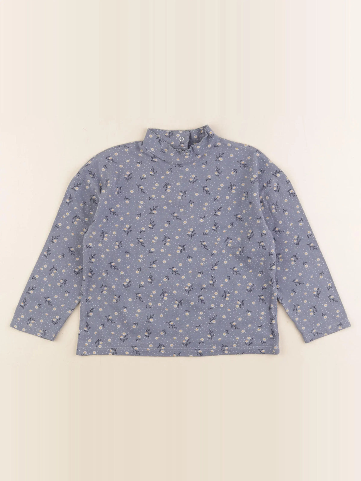 Vertbaudet - sous-pull bleu - 6 ans