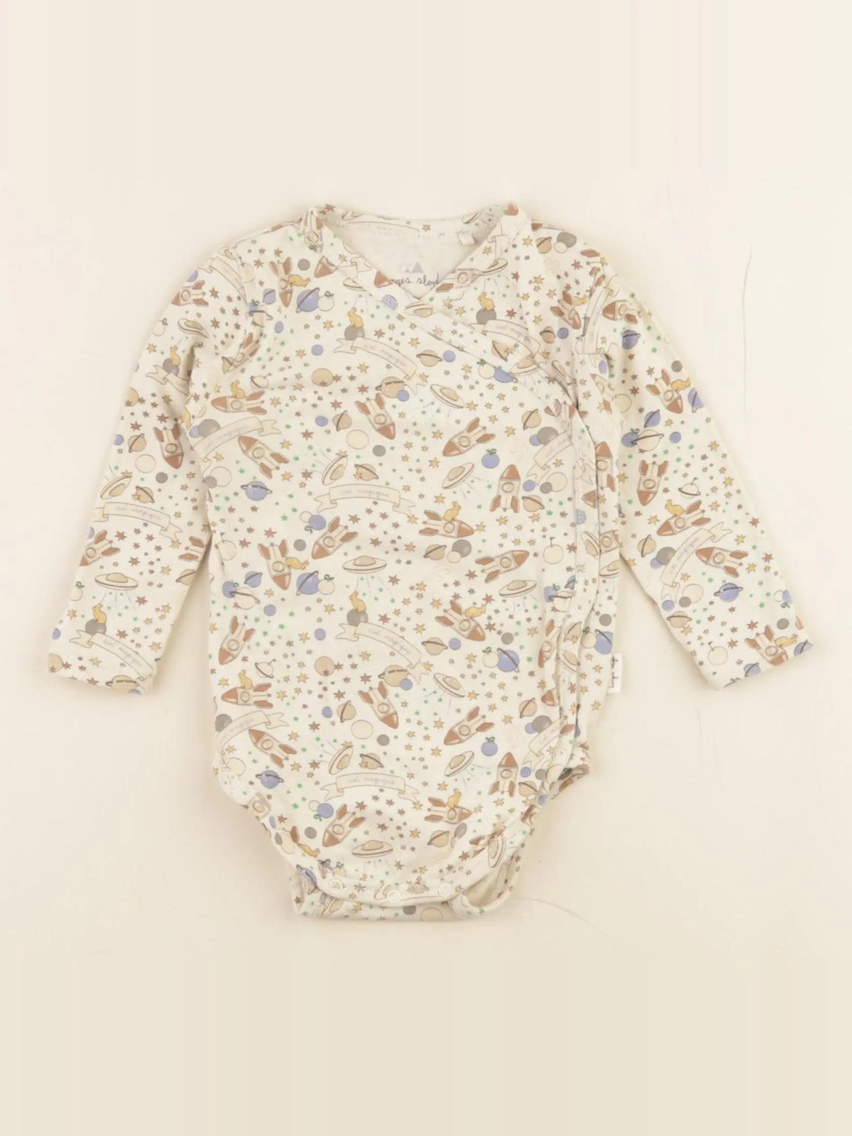 Konges slojd - body beige - 6 mois