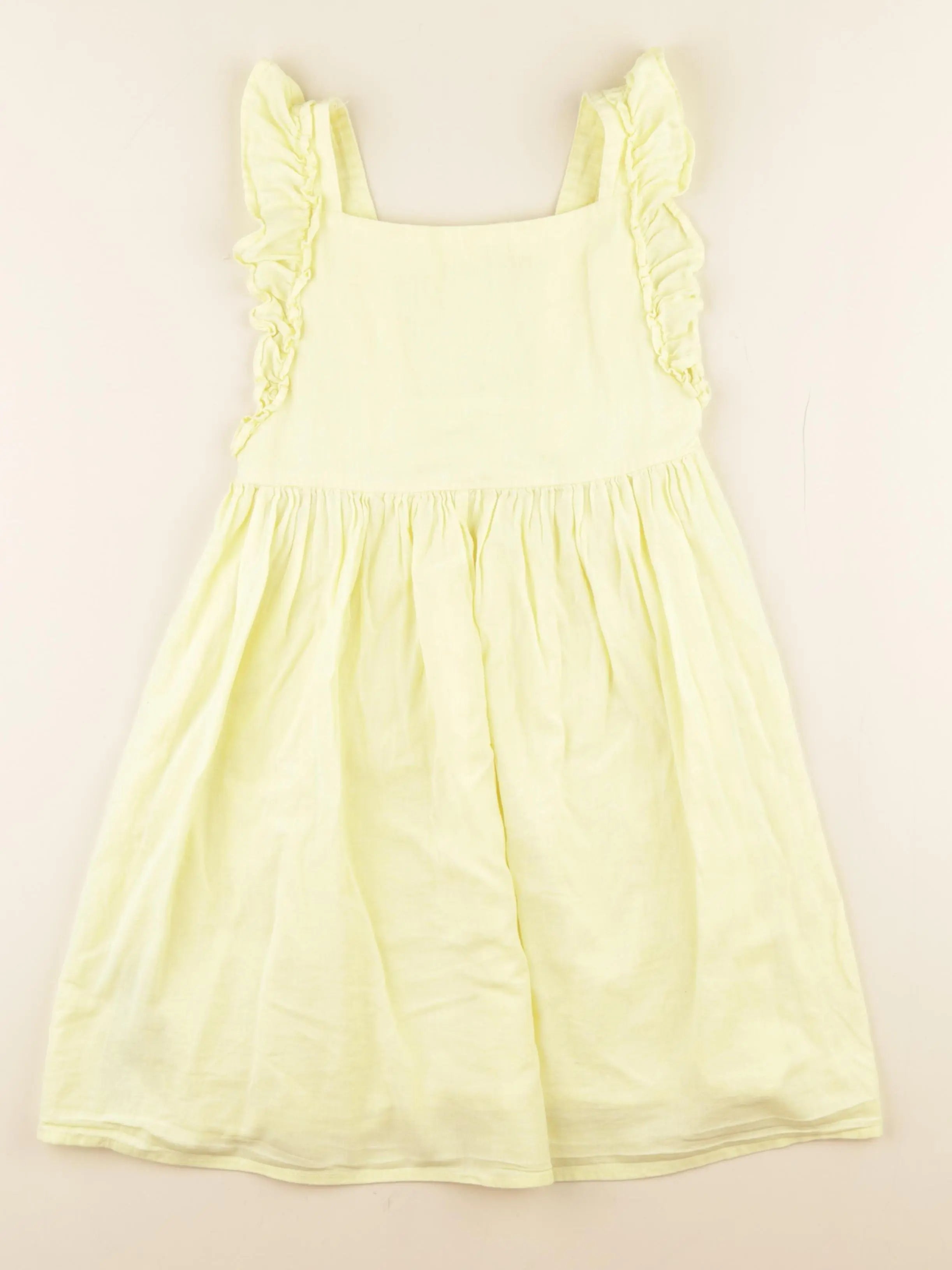 Mango - robe jaune - 9 ans