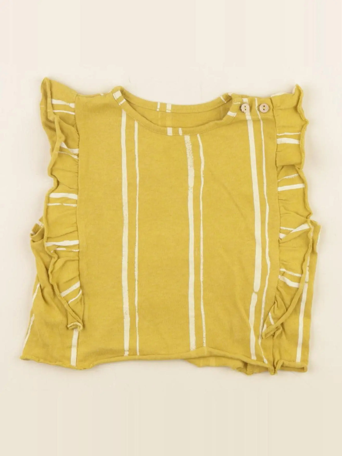 Play Up - tee-shirt jaune - 6 mois