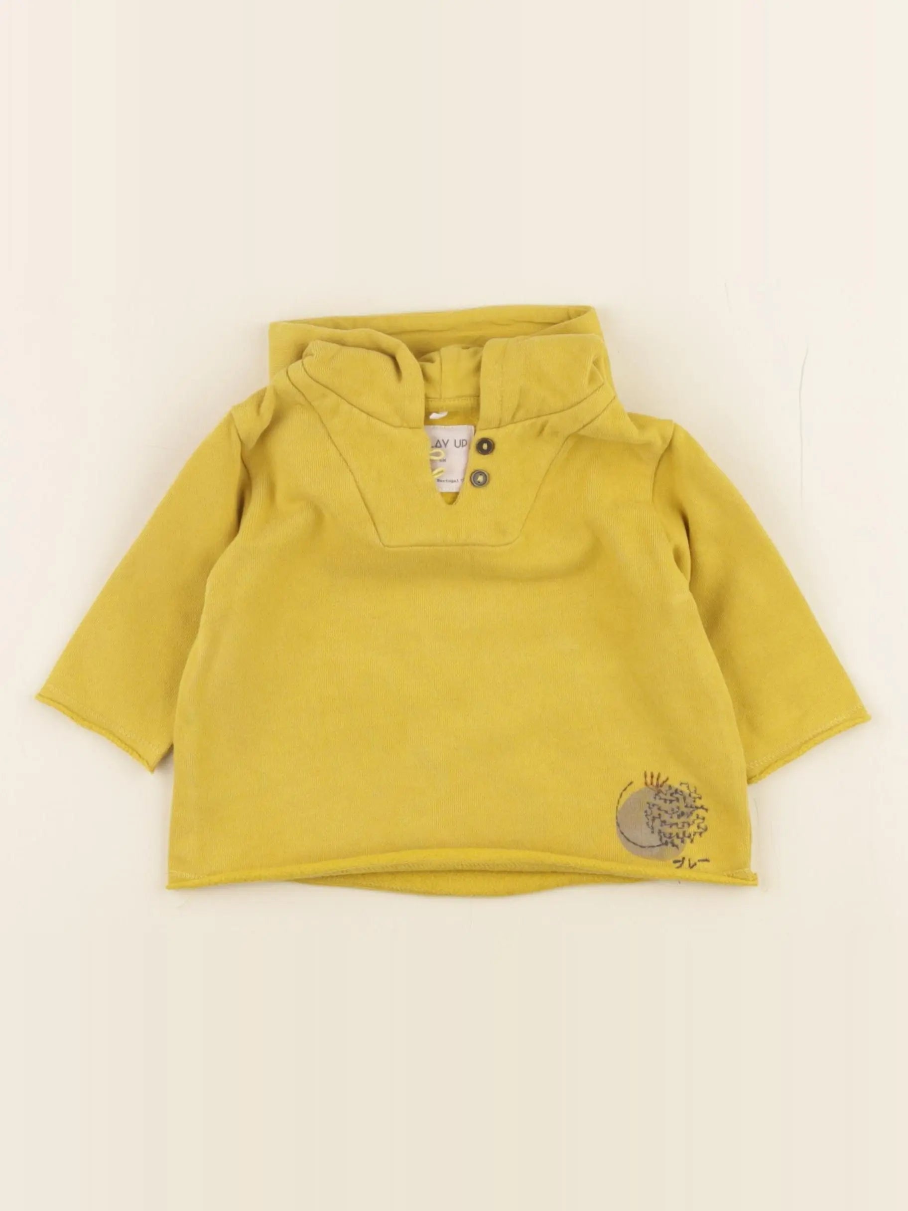 Play Up - sweat jaune - 6 mois