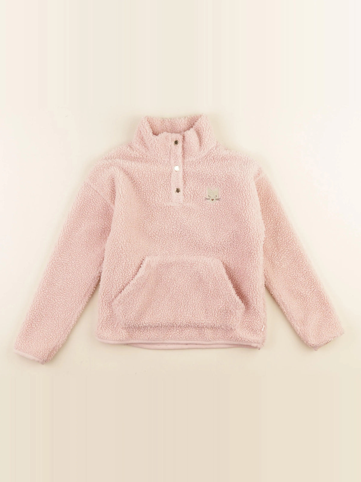 Okaidi - polaire rose - 8 ans