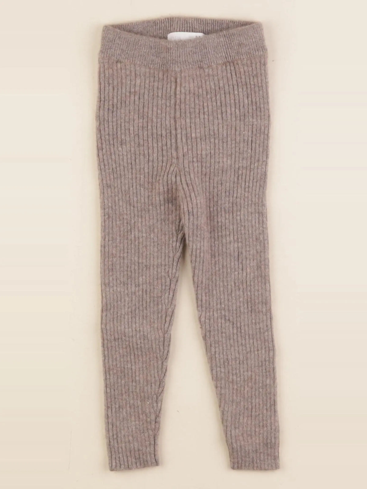 Zara - legging beige - 2/3 ans