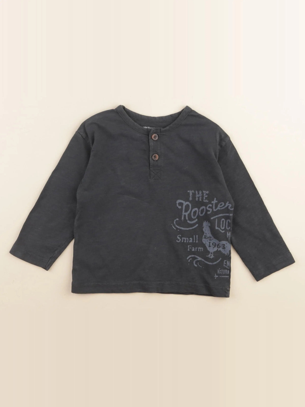 Vertbaudet - tee-shirt gris - 3 ans