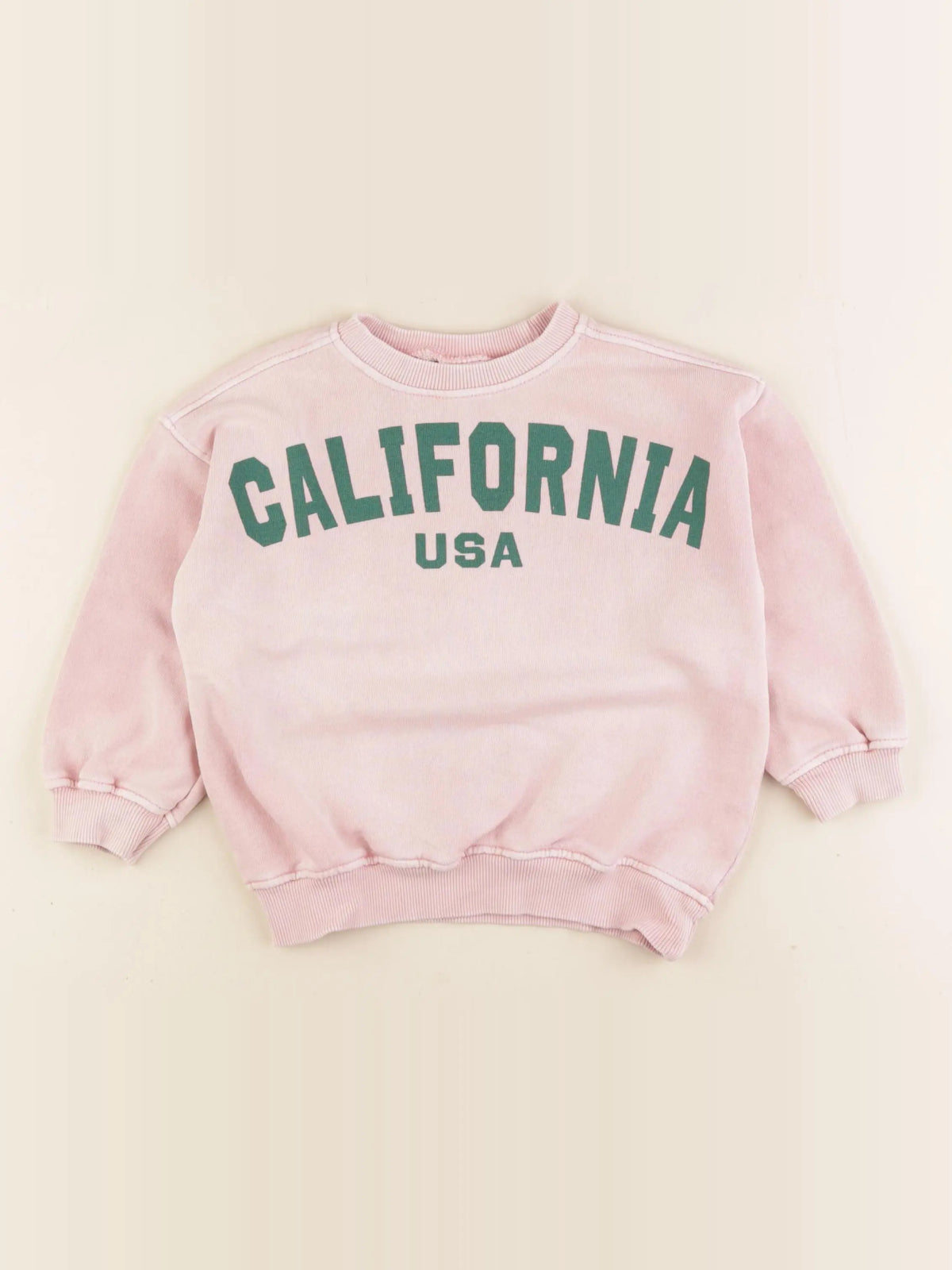 Zara - sweat rose - 18/24 mois