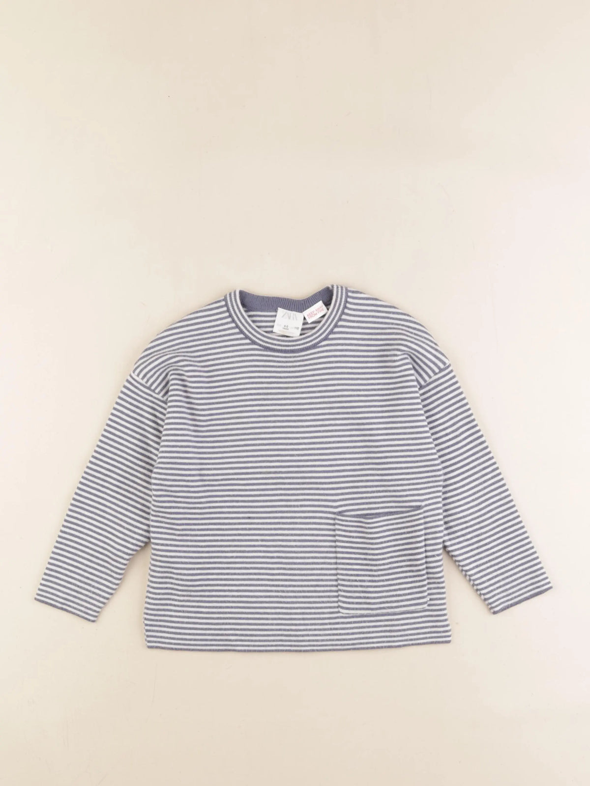 Zara - pull bleu - 4/5 ans