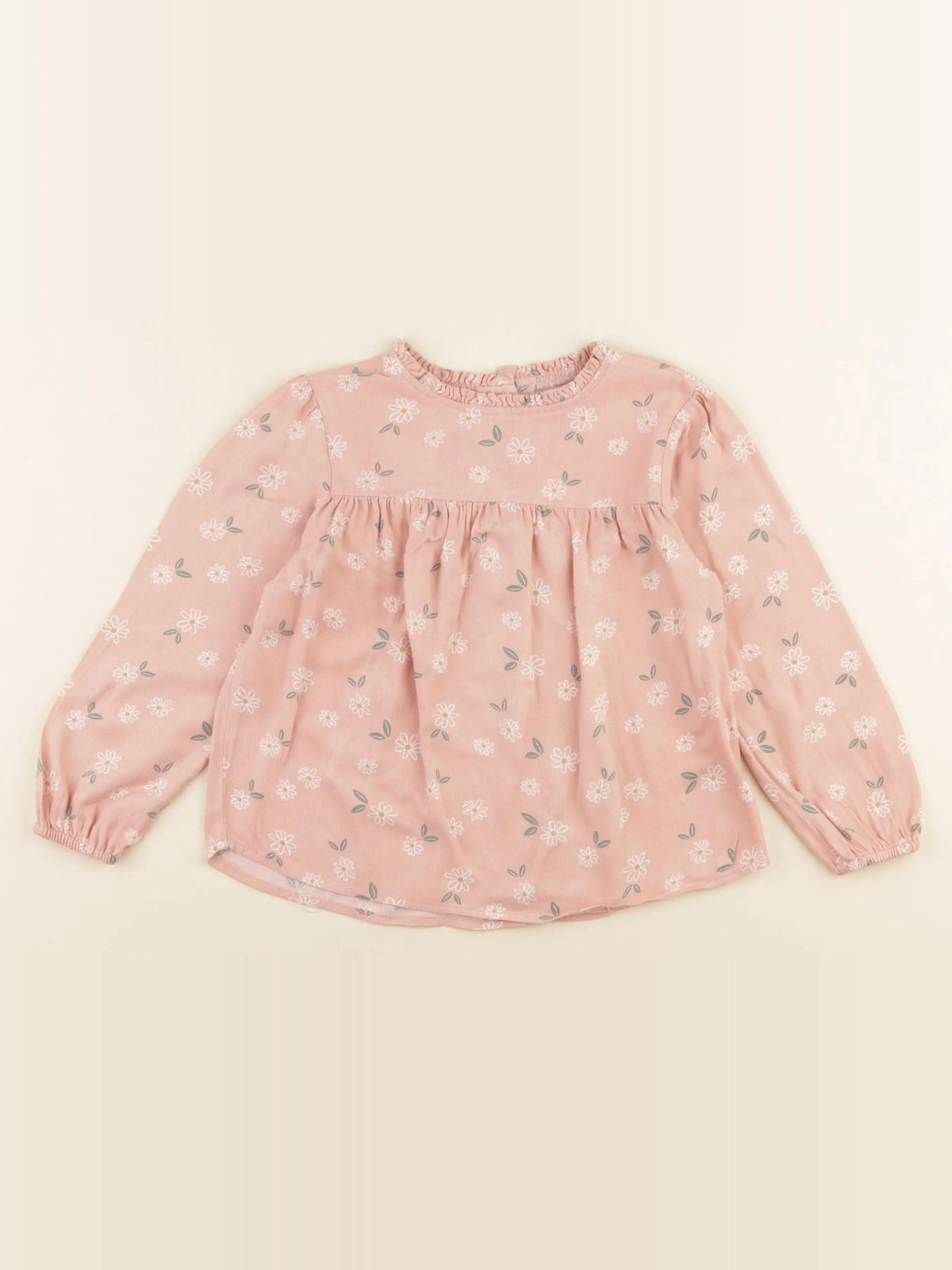 Vertbaudet - blouse rose - 5 ans