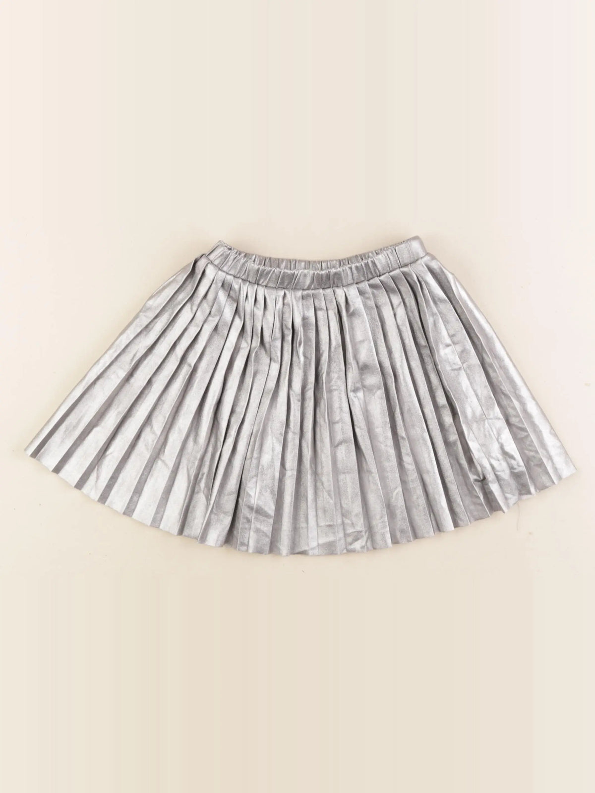 Zara - jupe argent - 2/3 ans