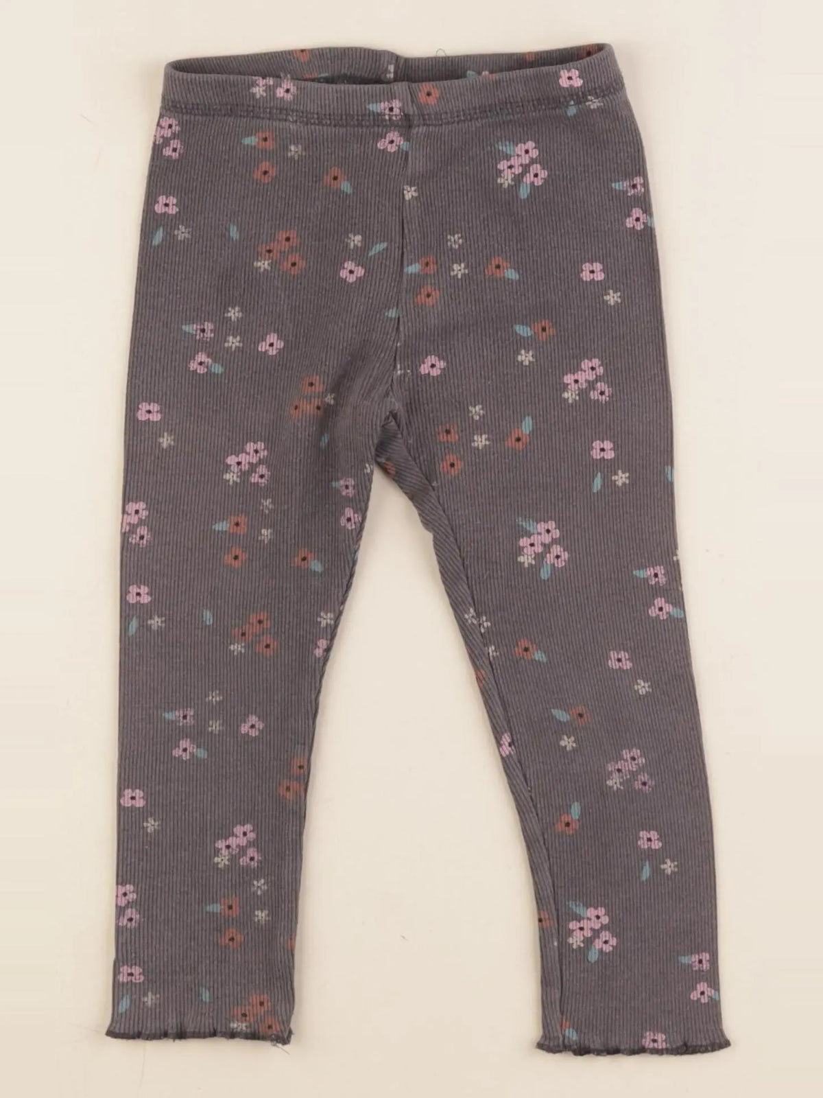 Zara - legging gris - 2/3 ans
