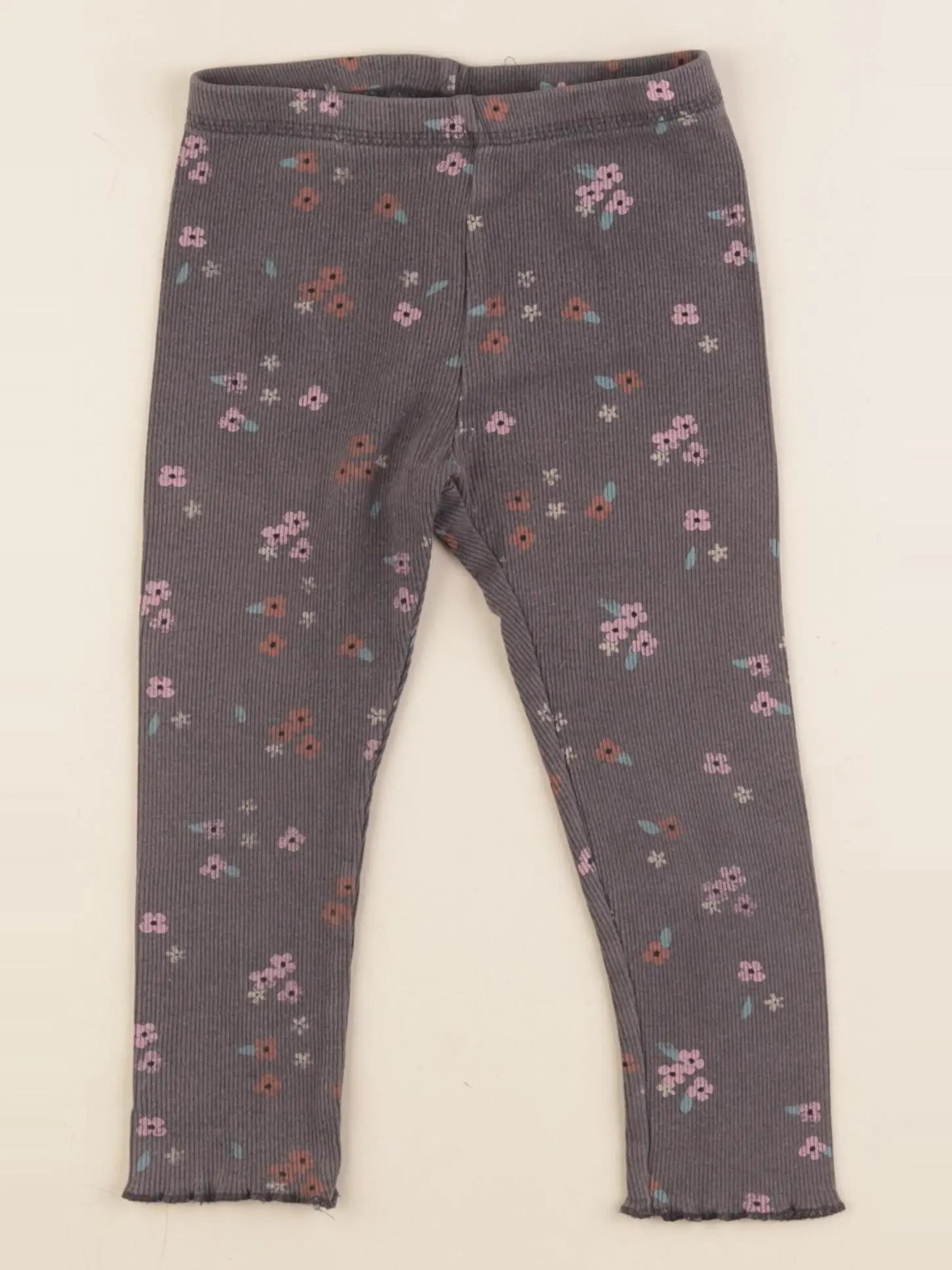 Zara - legging gris - 2/3 ans