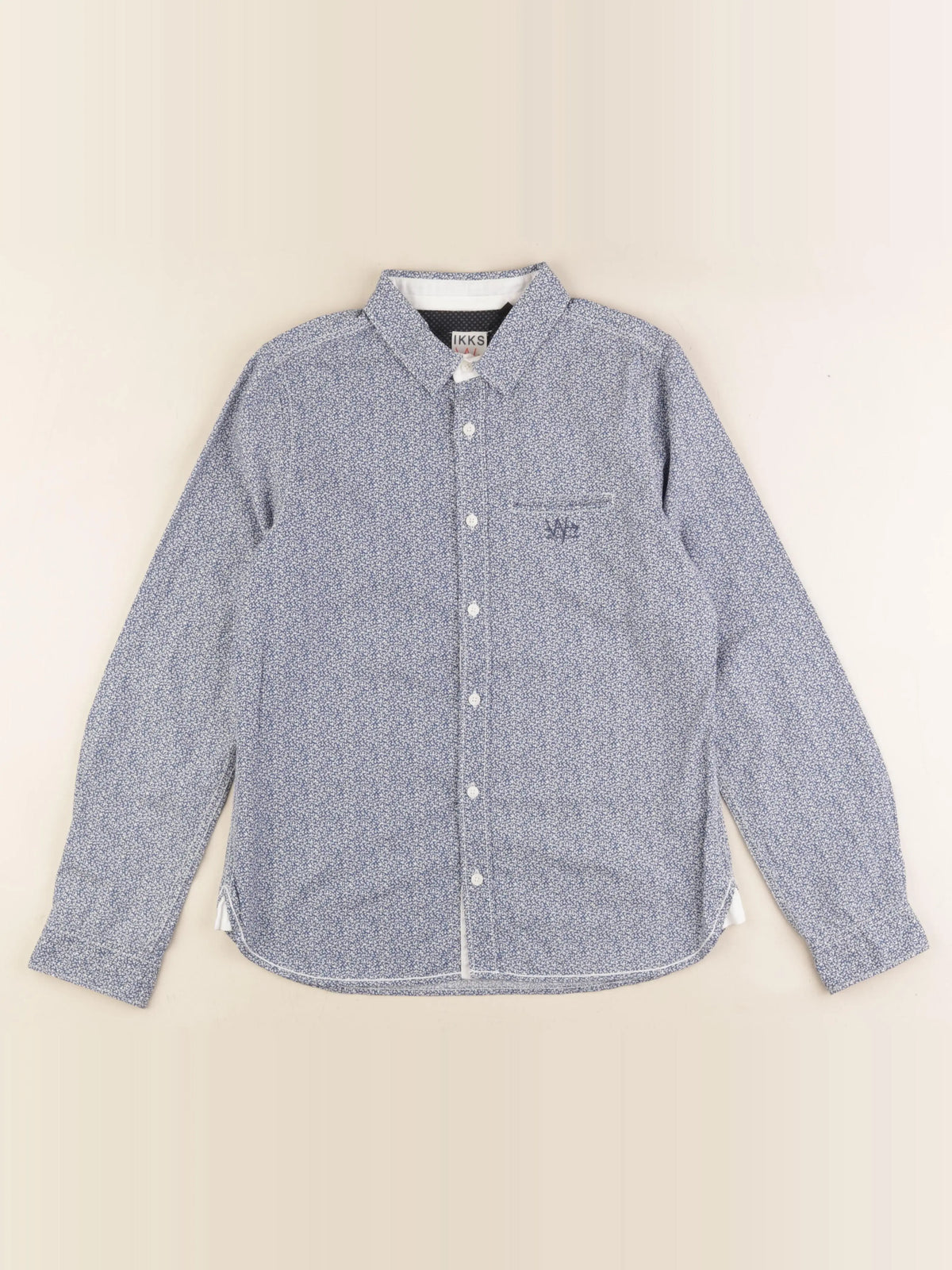IKKS - chemise bleu - 12 ans