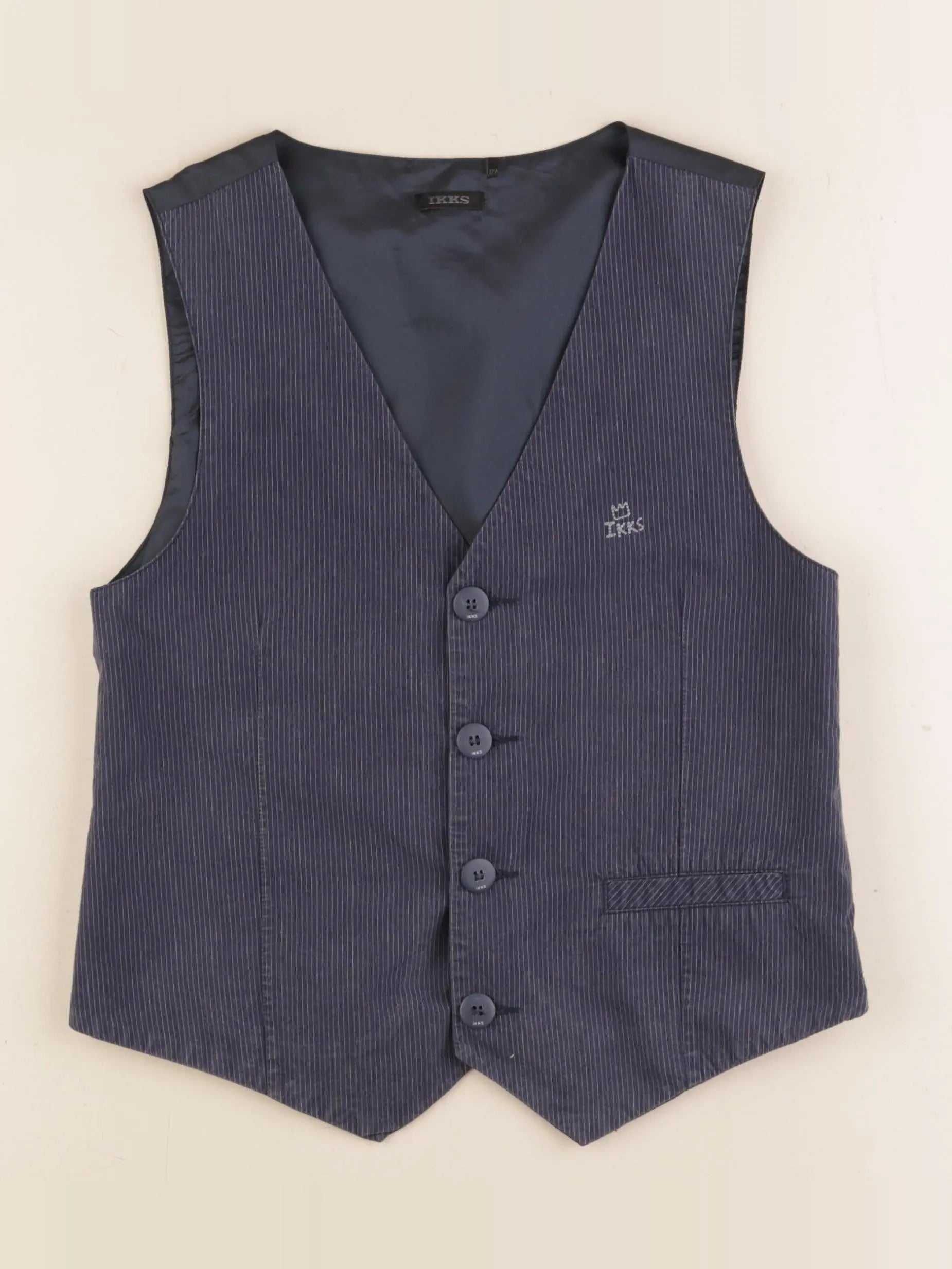 IKKS - gilet bleu - 12 ans