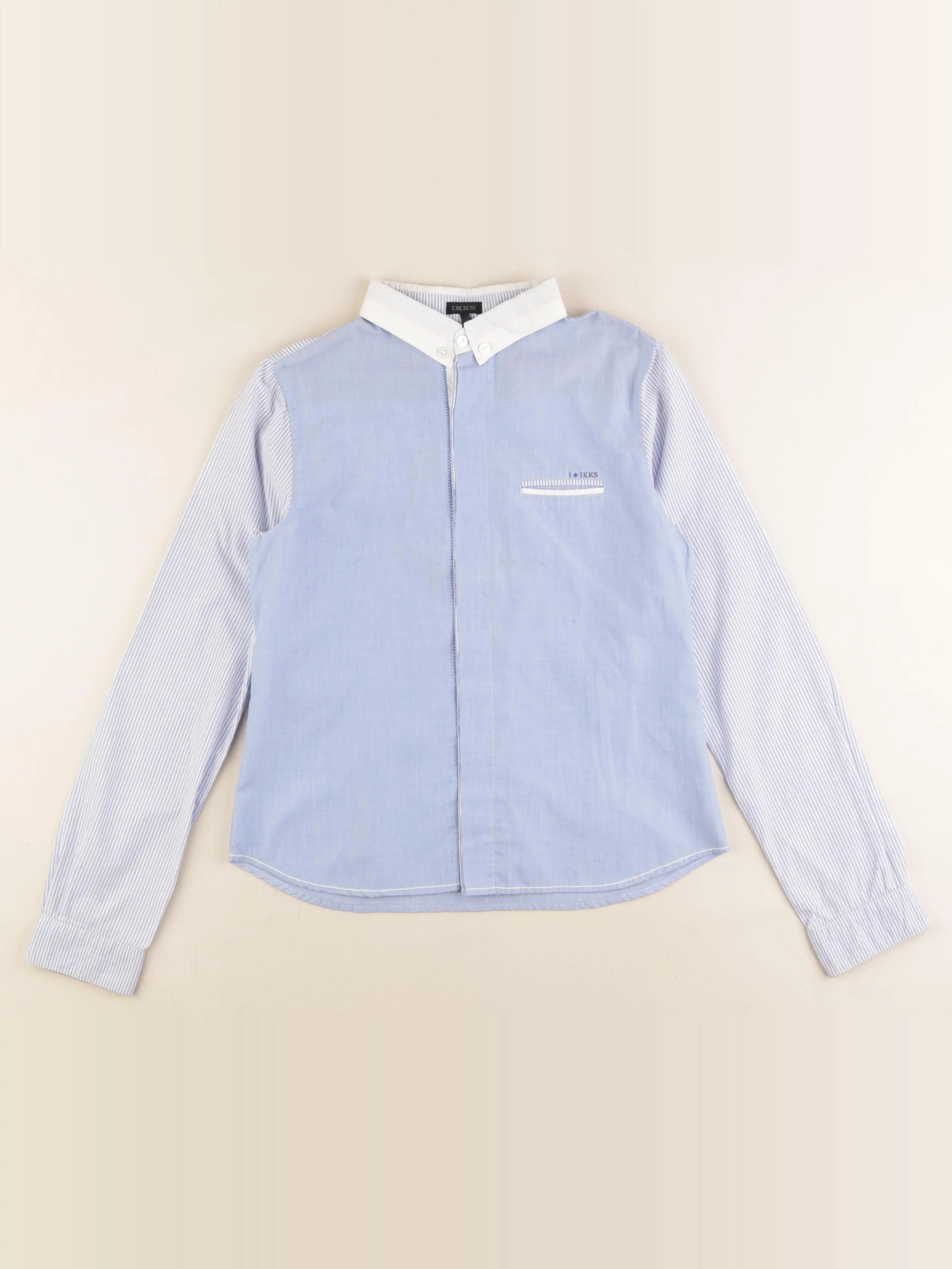 IKKS - chemise bleu - 12 ans