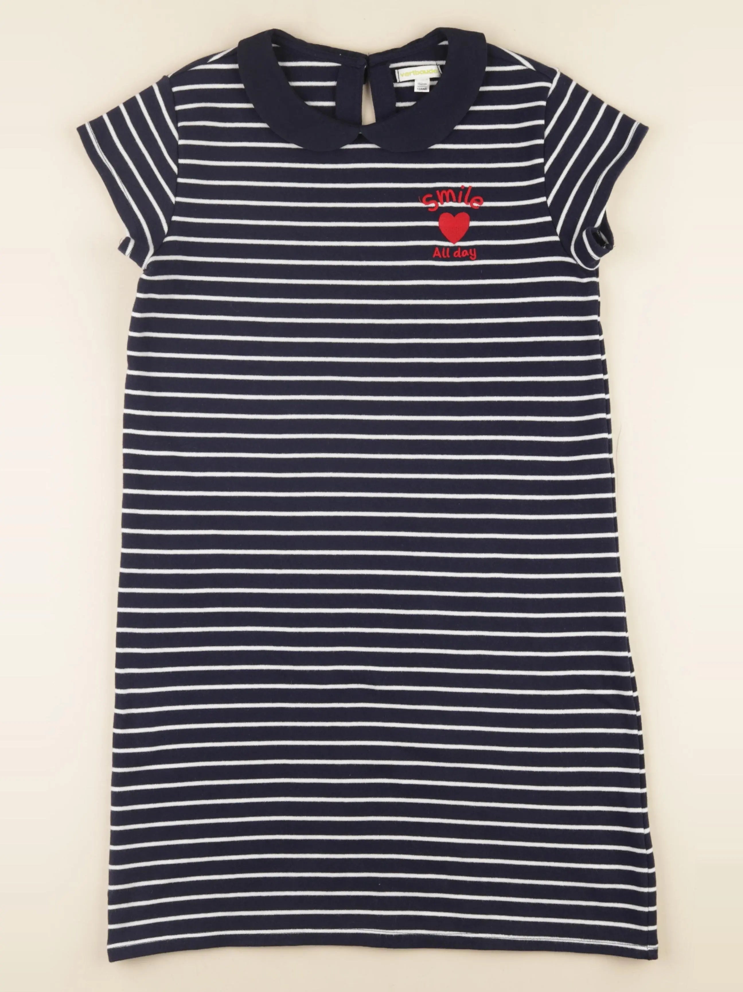 Vertbaudet - robe bleu - 12 ans