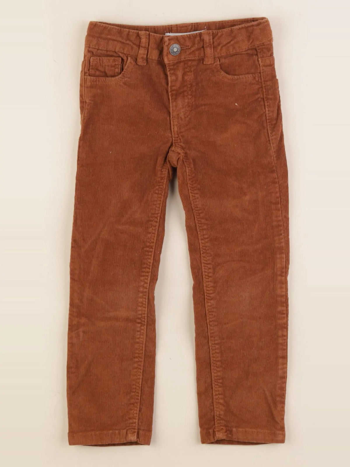 Monoprix - pantalon marron - 3 ans