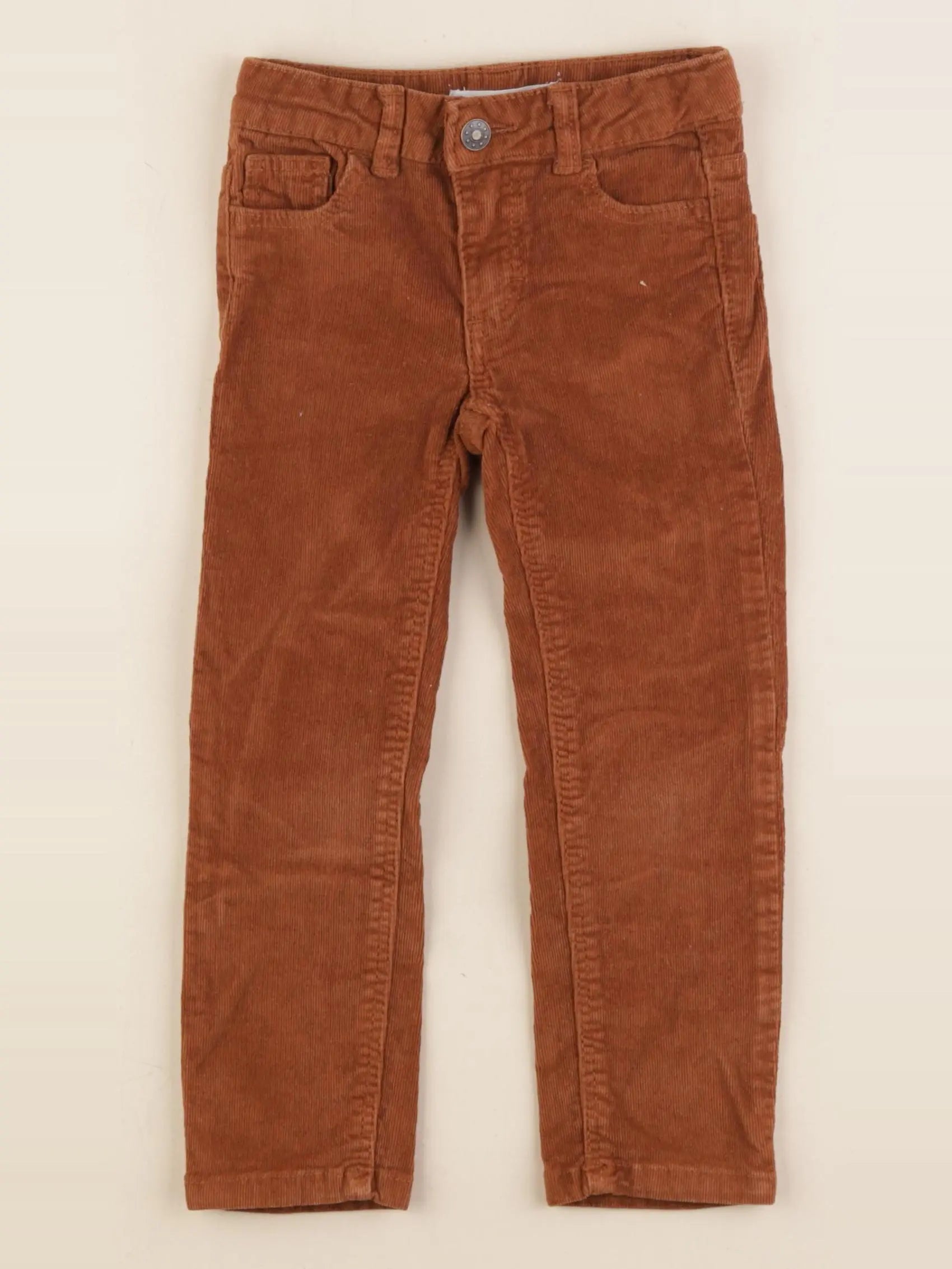 Monoprix - pantalon marron - 3 ans