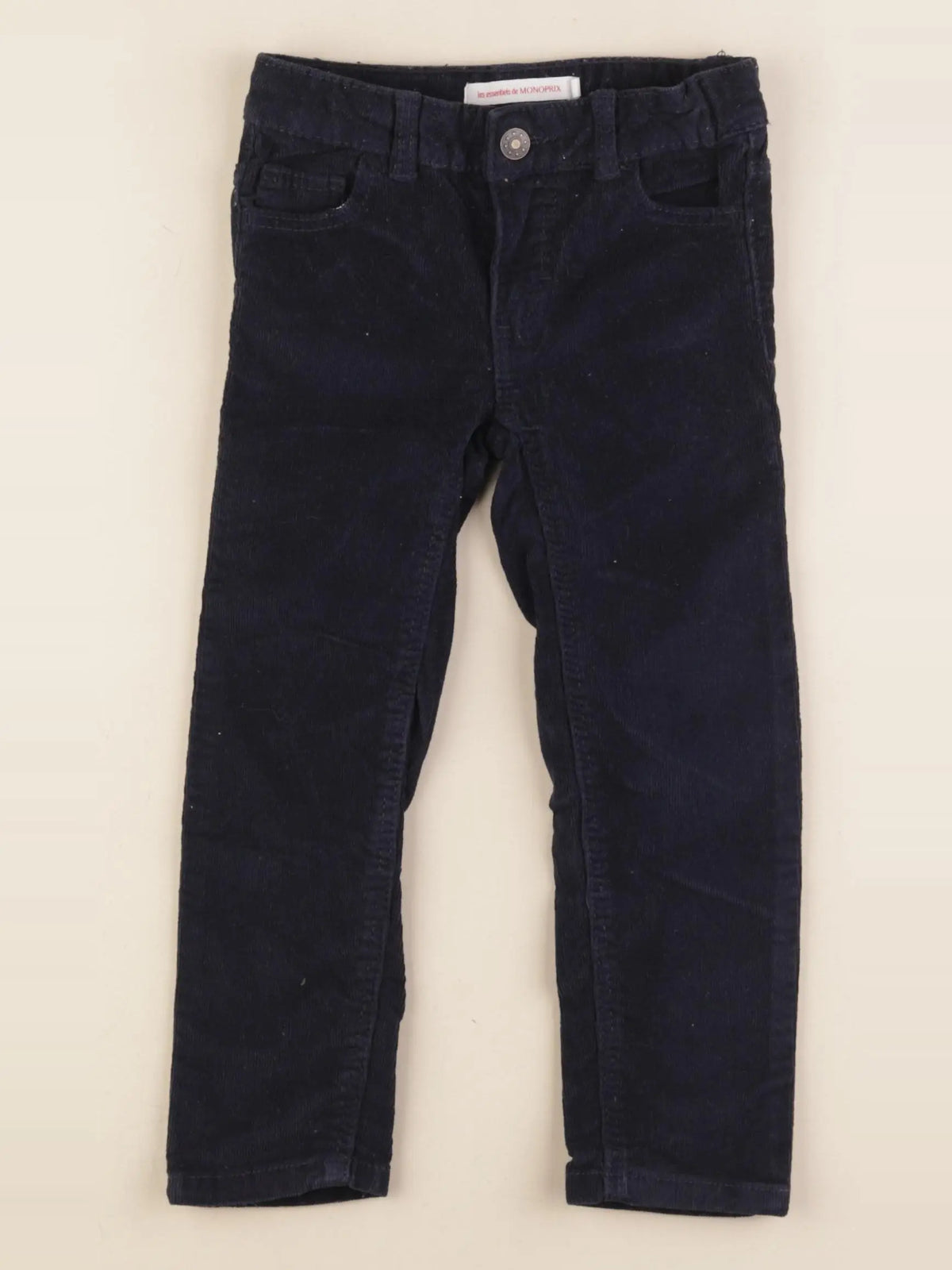 Monoprix - pantalon bleu - 3 ans