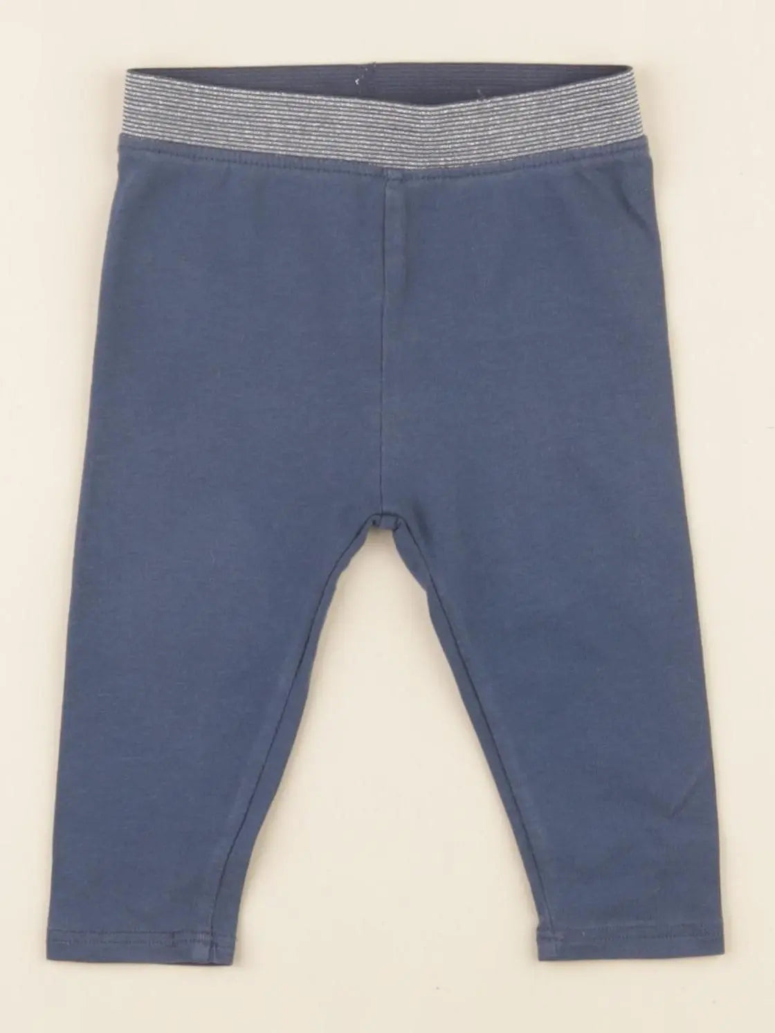 Vertbaudet - legging bleu - 6 mois
