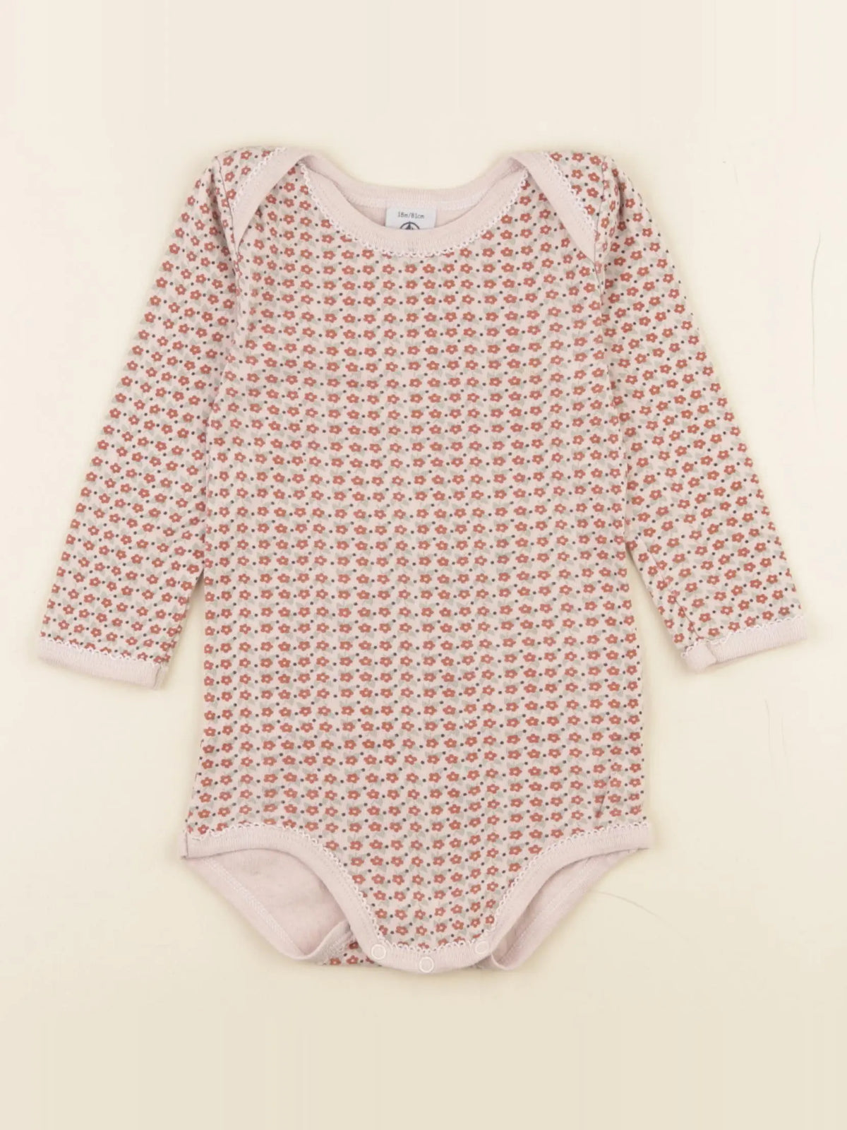 Petit Bateau - body multicolore - 18 mois
