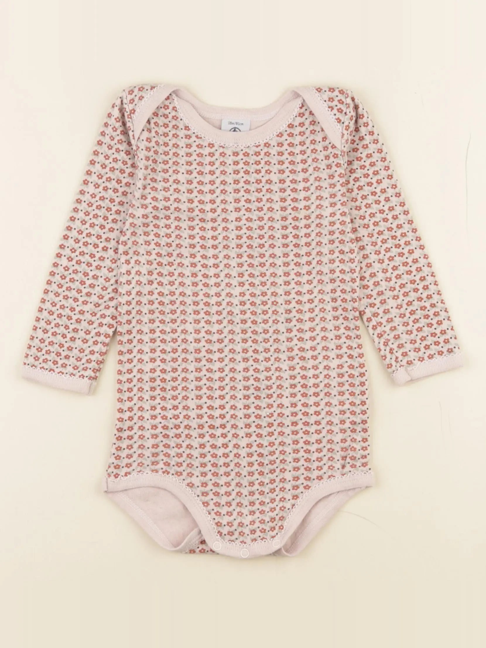Petit Bateau - body multicolore - 18 mois