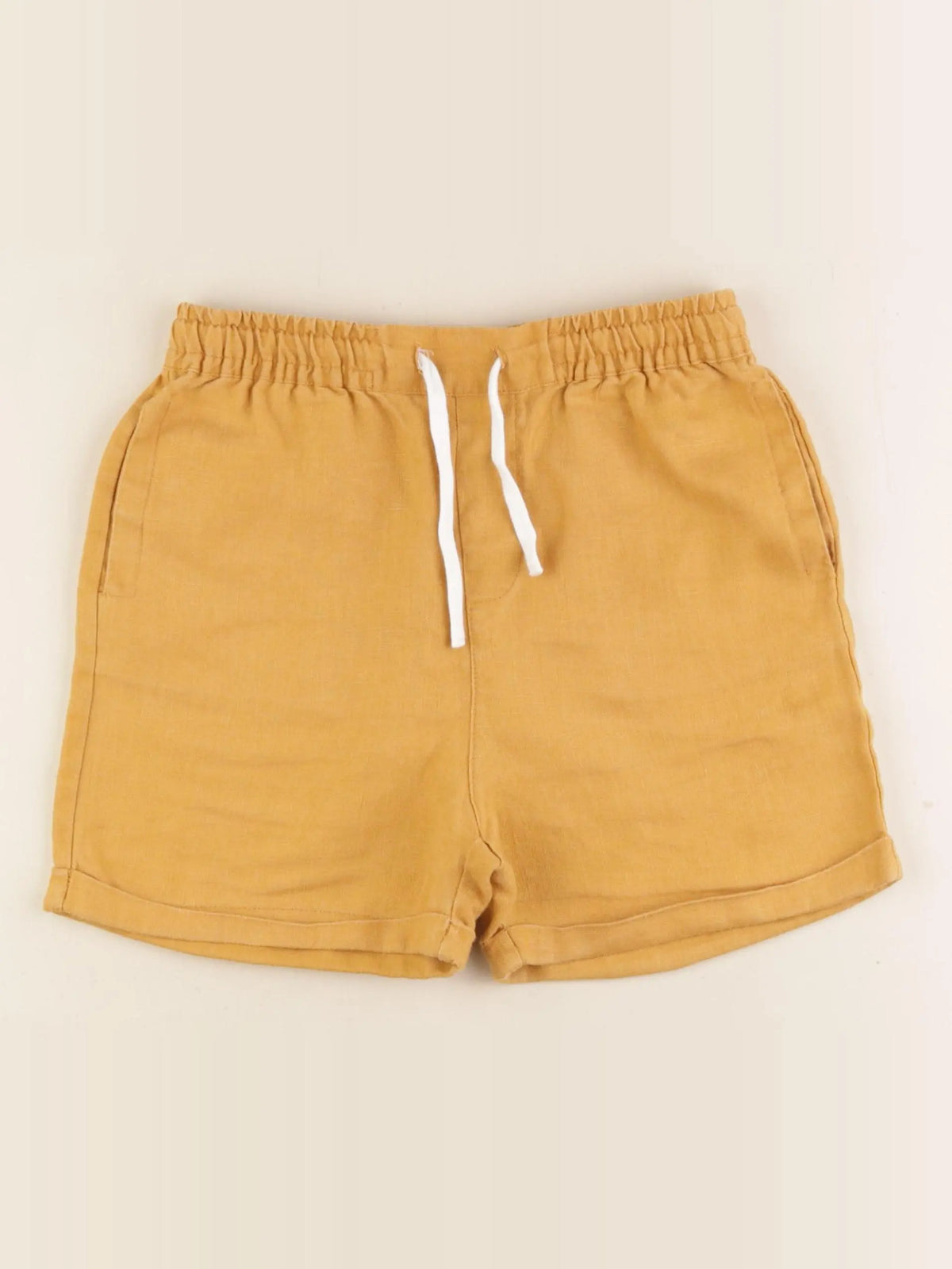 Vertbaudet - short jaune - 10 ans