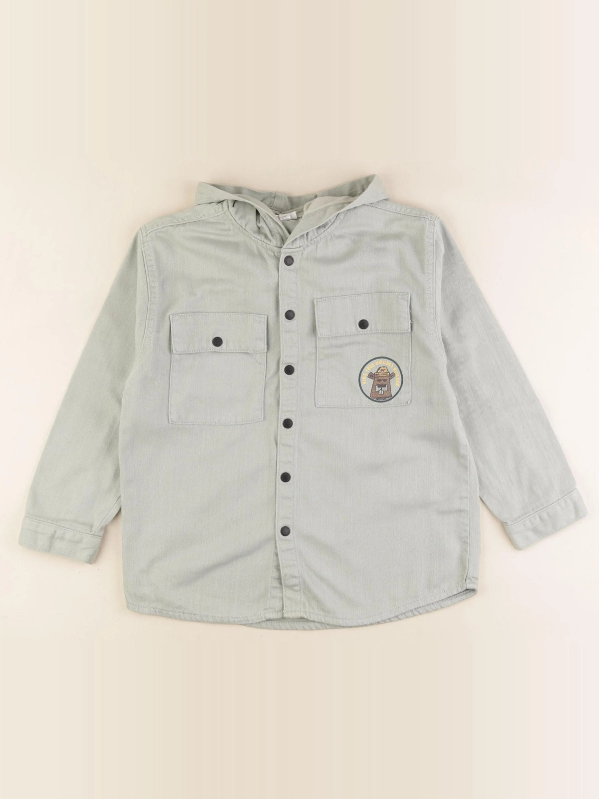 Vertbaudet - veste vert - 10 ans